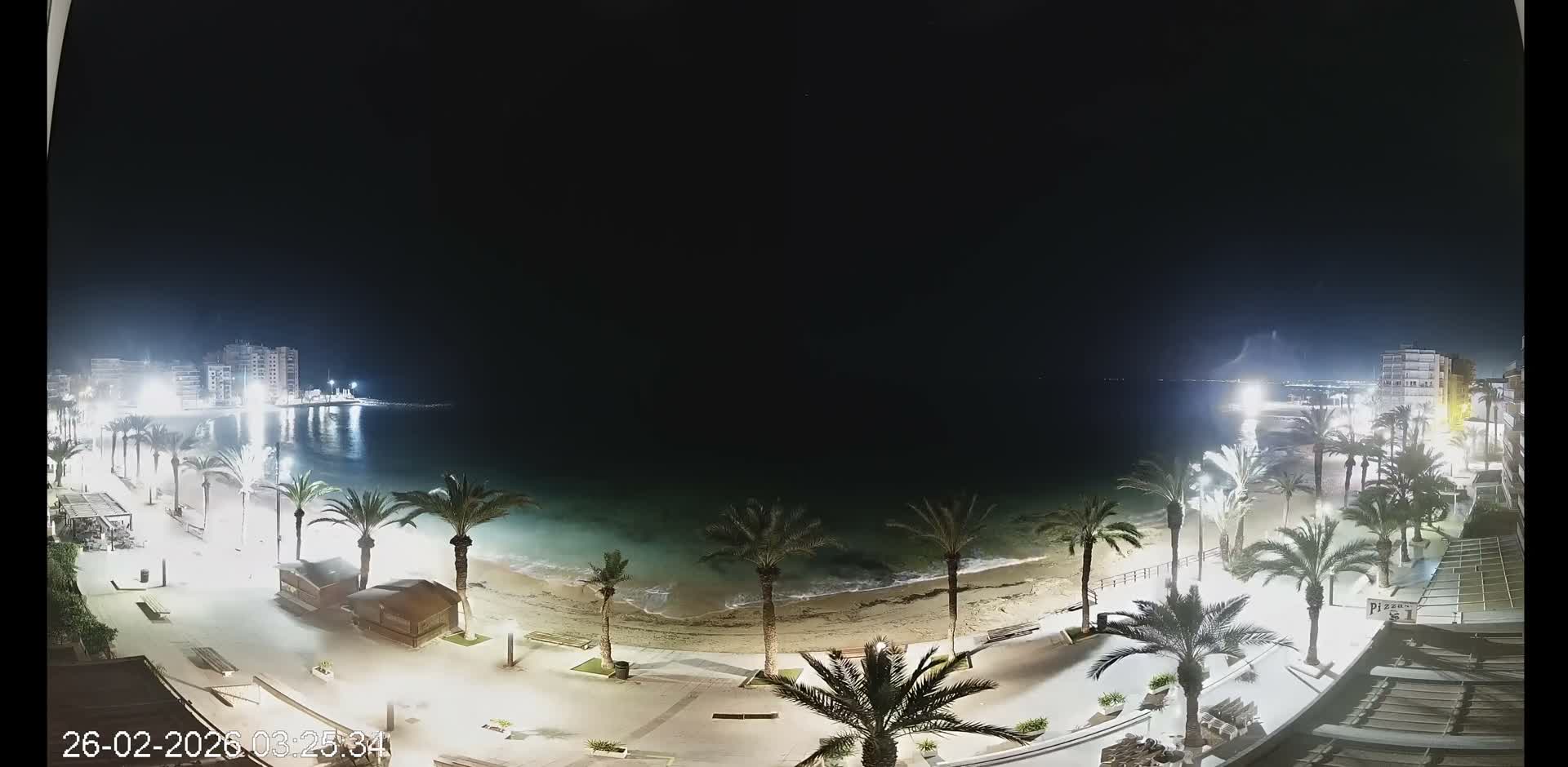 Torrevieja Cura Beach Live Cam - Alicante, Valencia, Spain