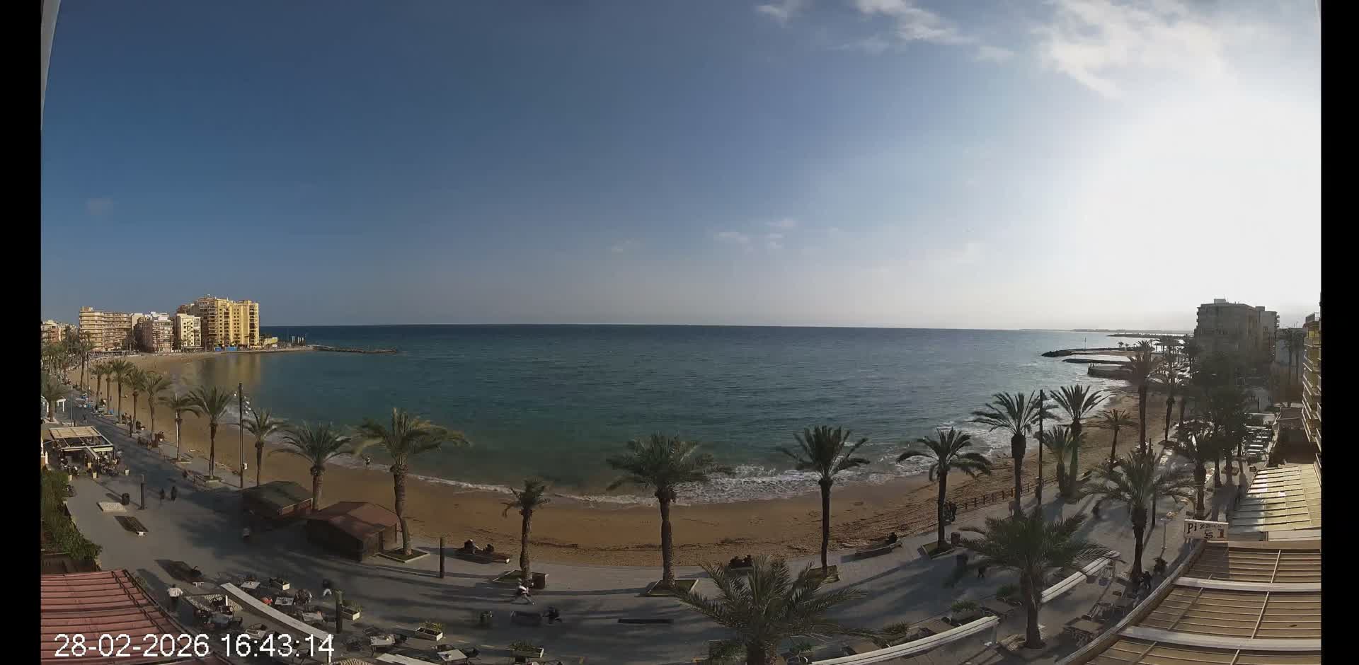 Torrevieja Cura Beach Live Cam - Alicante, Valencia, Spain
