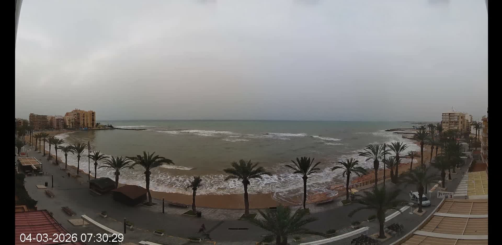 Torrevieja Cura Beach Live Cam - Alicante, Valencia, Spain