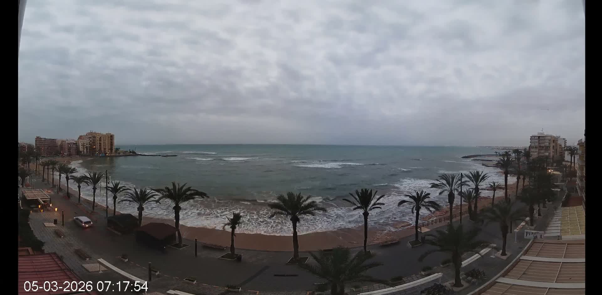 Torrevieja Cura Beach Live Cam - Alicante, Valencia, Spain