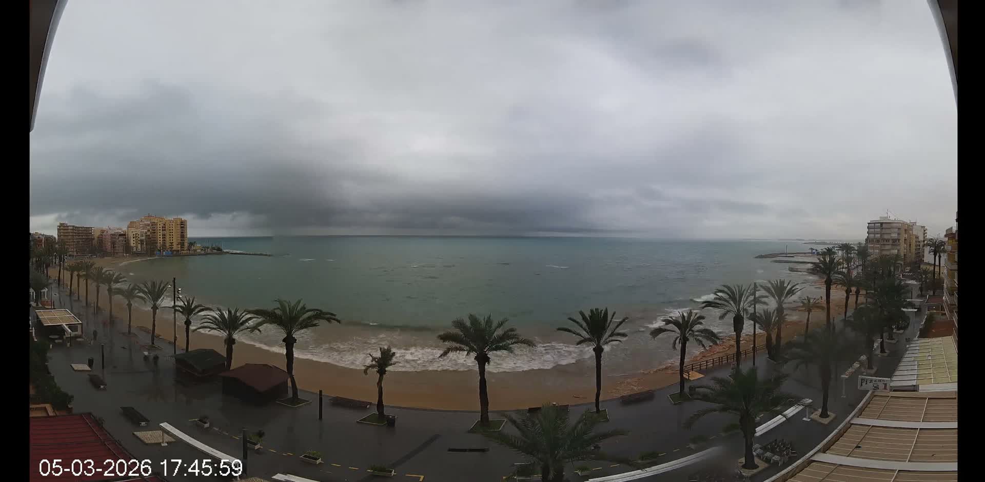 Torrevieja Cura Beach Live Cam - Alicante, Valencia, Spain