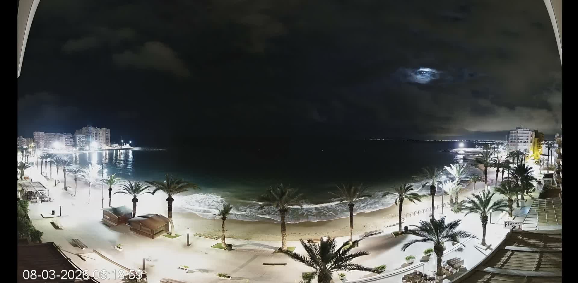 Torrevieja Cura Beach Live Cam - Alicante, Valencia, Spain