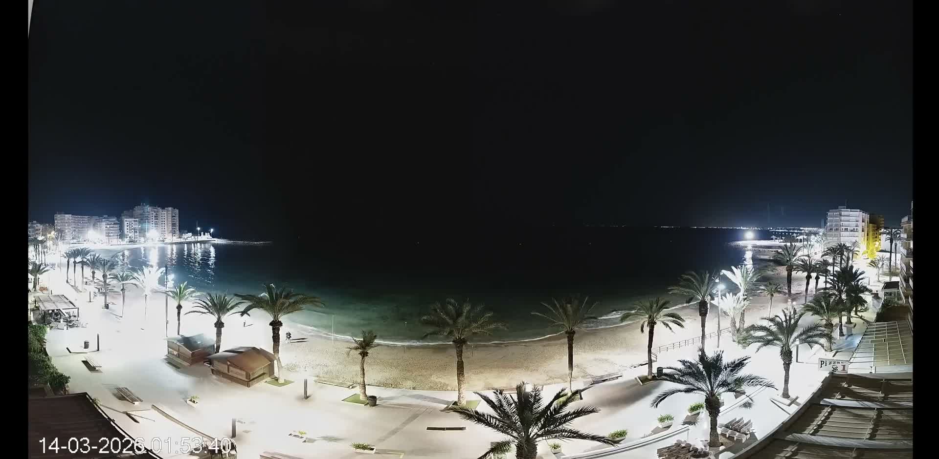 Torrevieja Cura Beach Live Cam - Alicante, Valencia, Spain