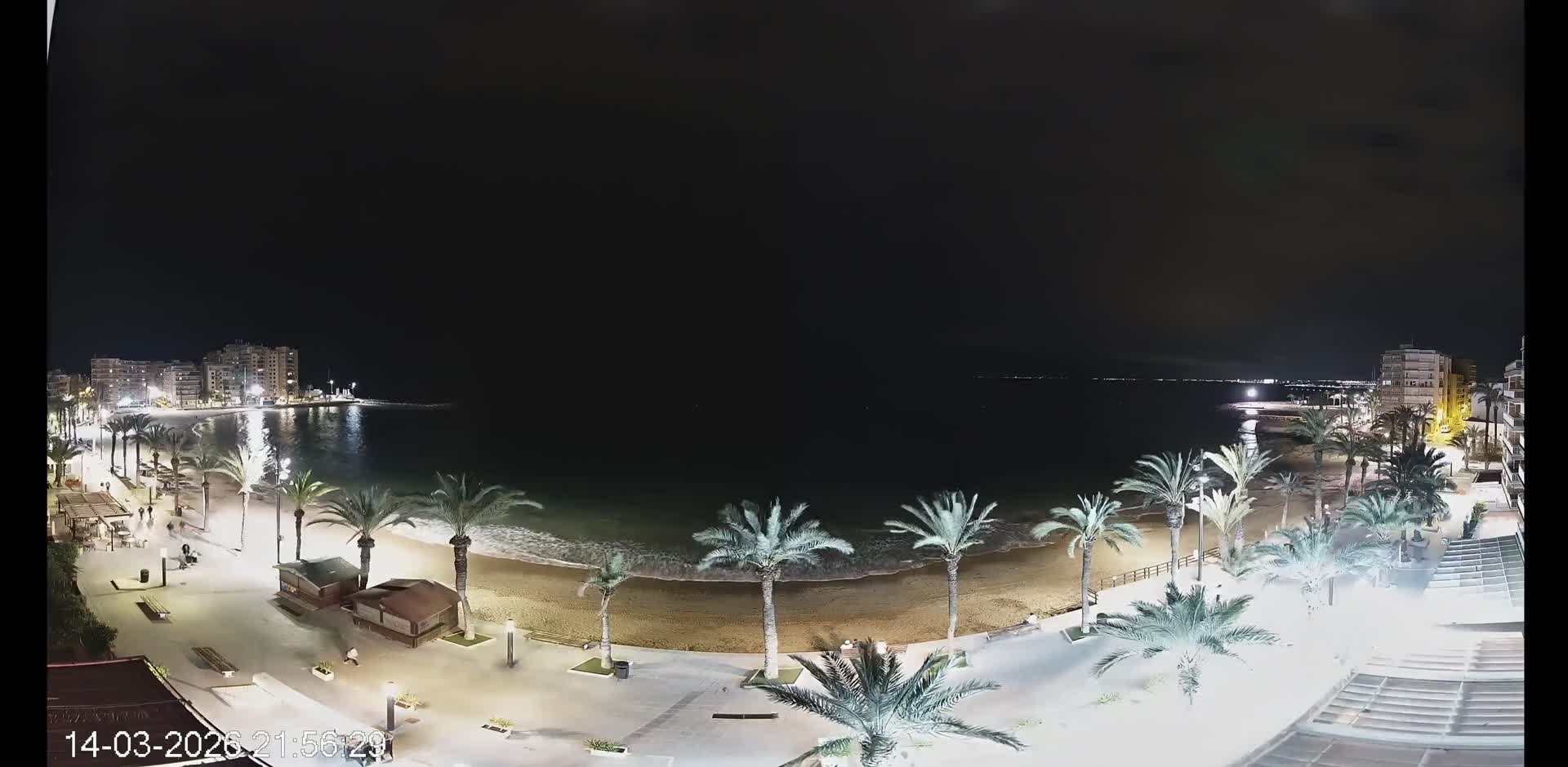 Torrevieja Cura Beach Live Cam - Alicante, Valencia, Spain