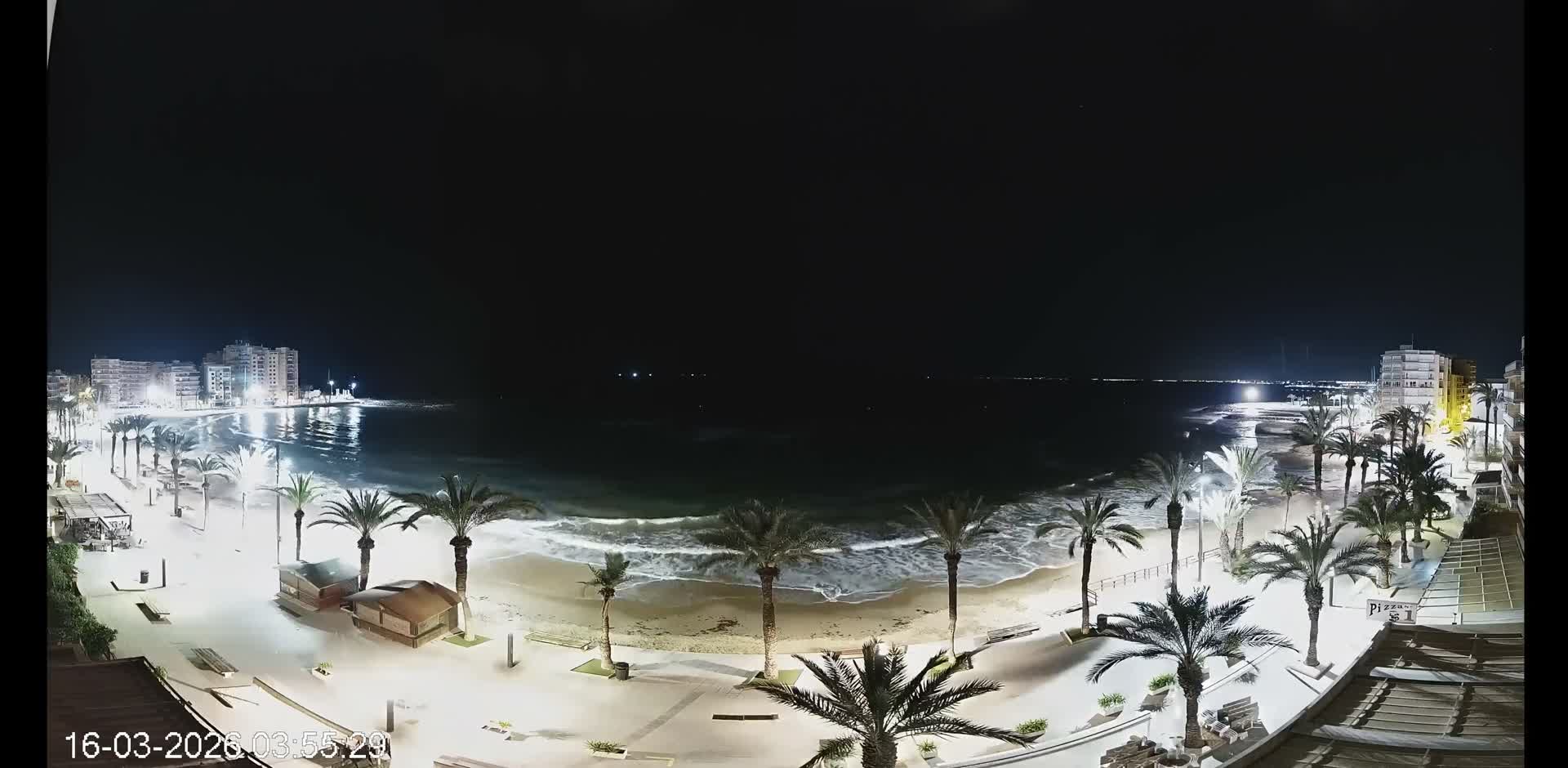 Torrevieja Cura Beach Live Cam - Alicante, Valencia, Spain