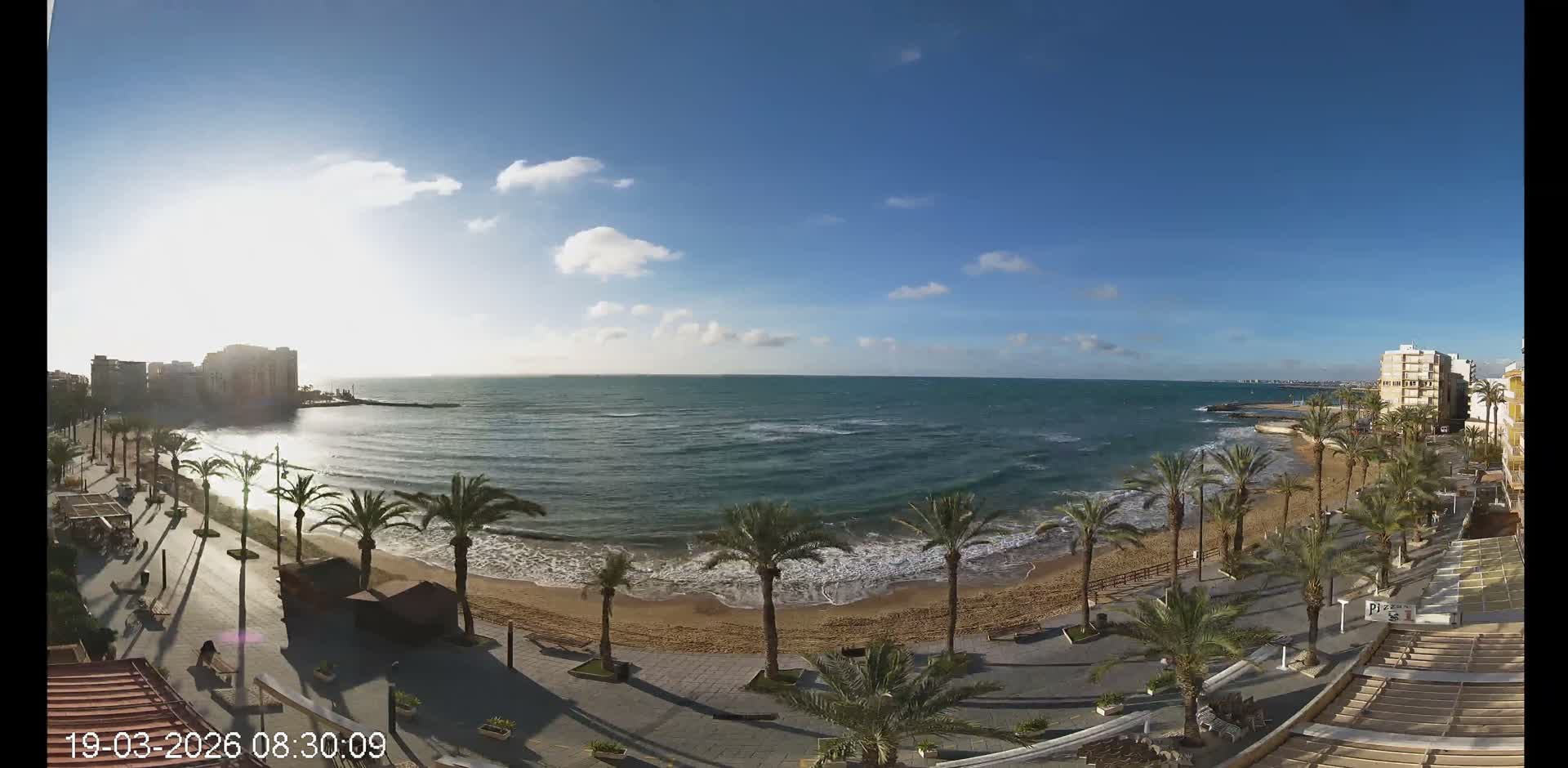 Torrevieja Cura Beach Live Cam - Alicante, Valencia, Spain