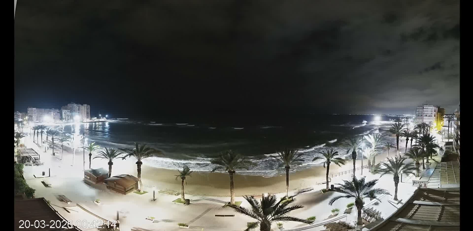 Torrevieja Cura Beach Live Cam - Alicante, Valencia, Spain