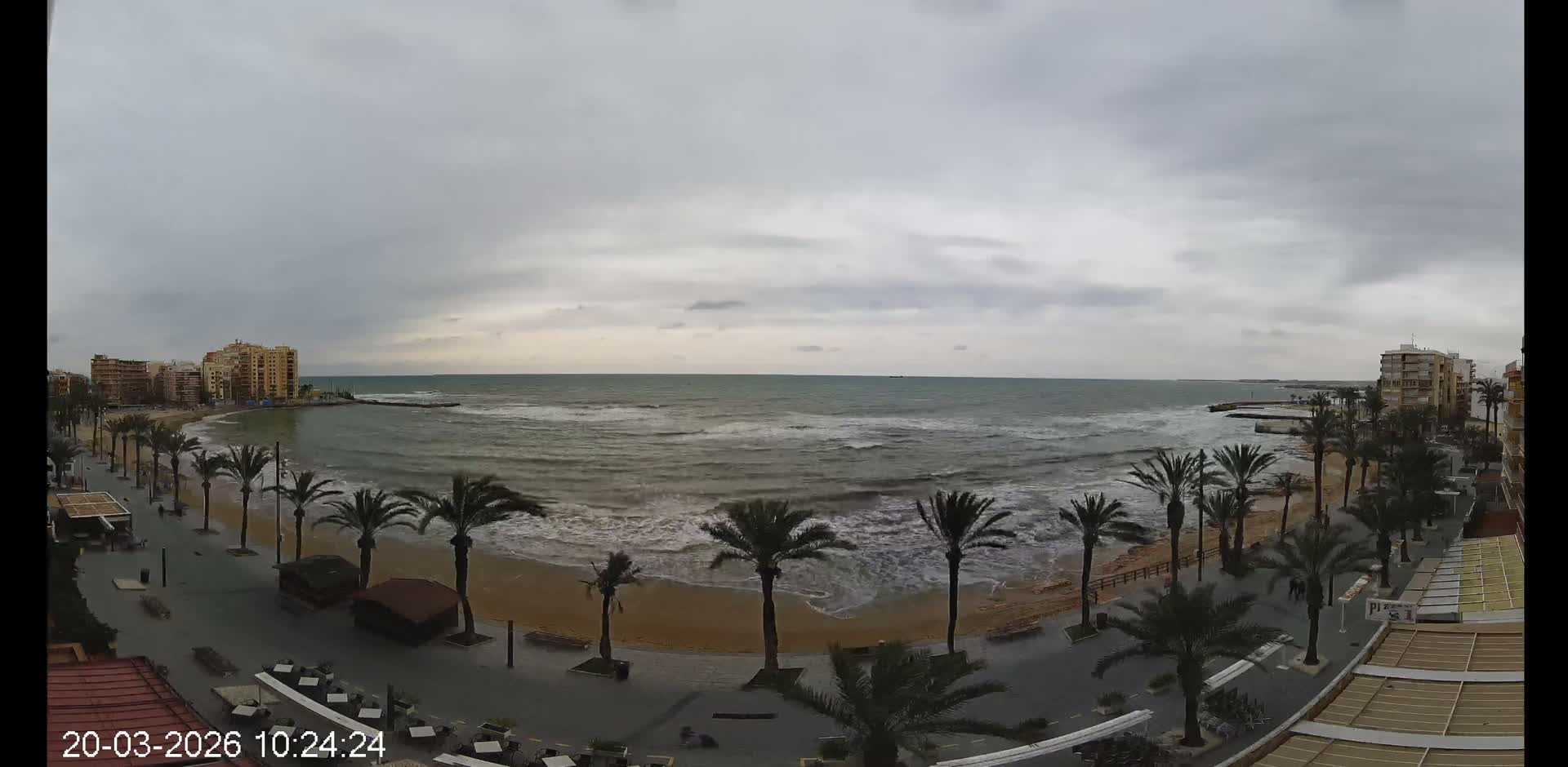 Torrevieja Cura Beach Live Cam - Alicante, Valencia, Spain