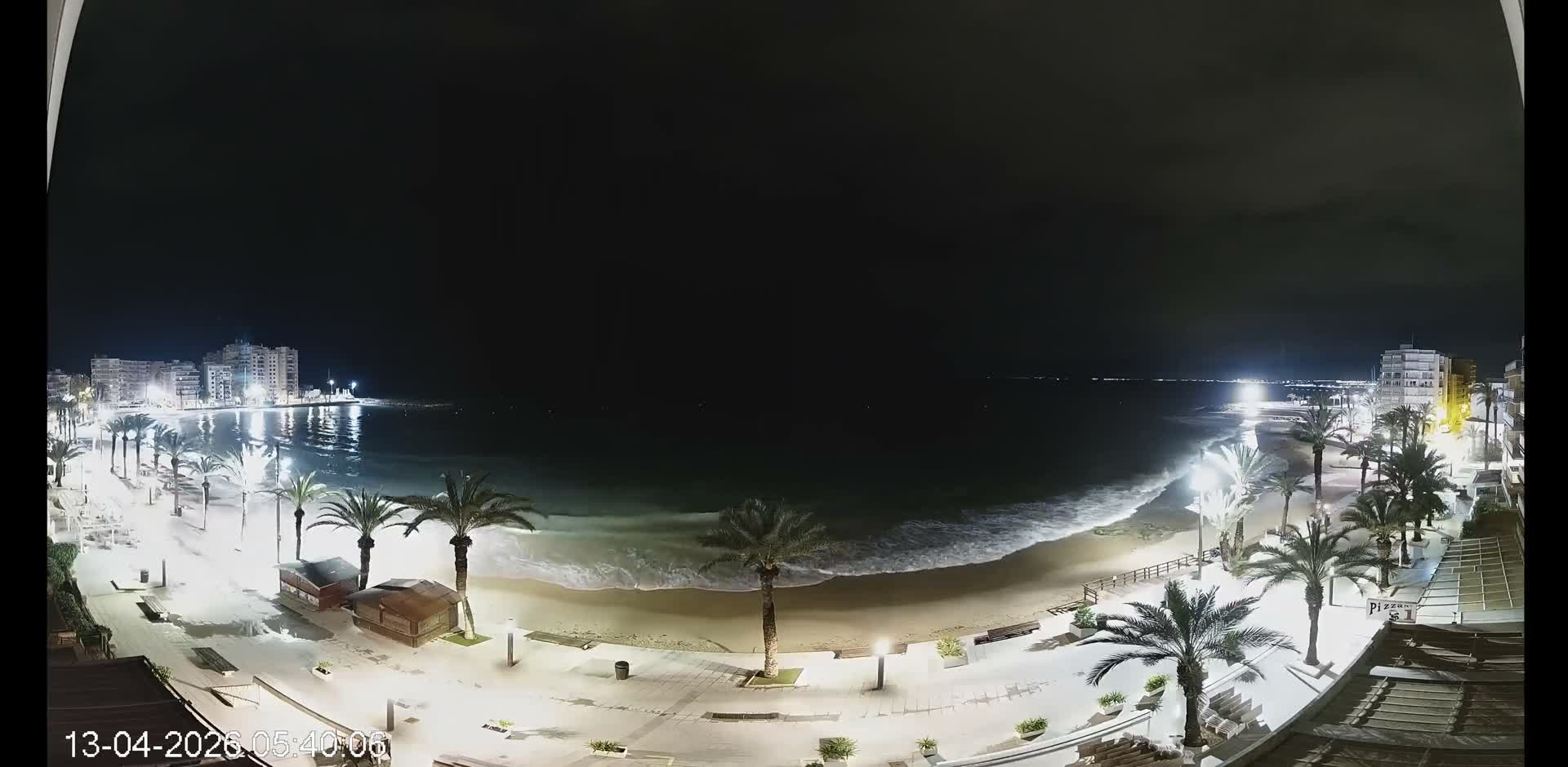 Torrevieja Cura Beach Live Cam - Alicante, Valencia, Spain