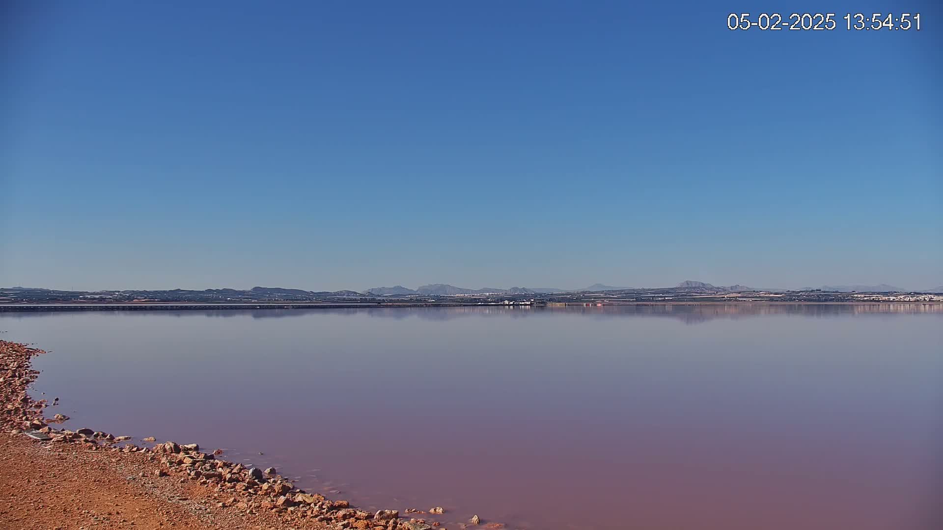 Torrevieja Rosa Lake (Lago Rosa) Live Cam - Torrevieja, Alicante, Valencia, Spain