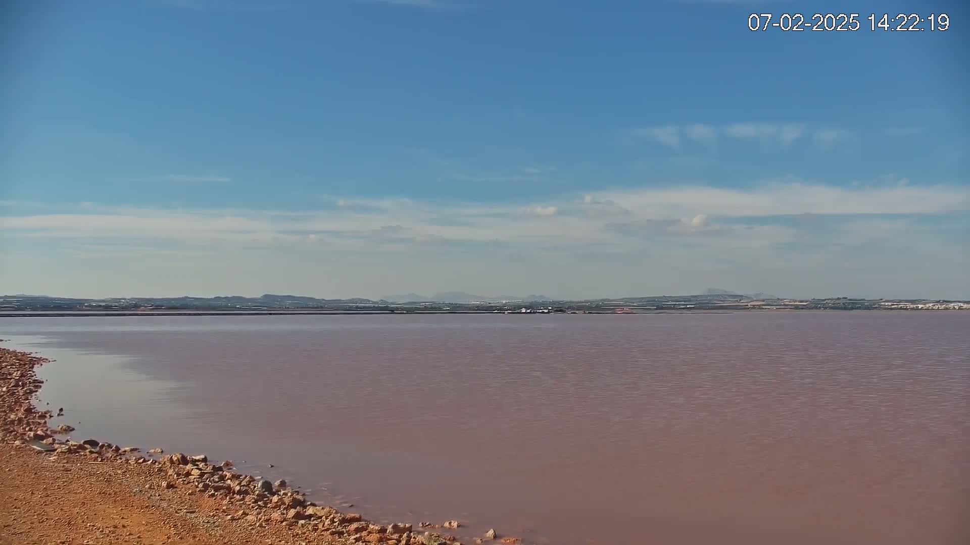 Torrevieja Rosa Lake (Lago Rosa) Live Cam - Torrevieja, Alicante, Valencia, Spain
