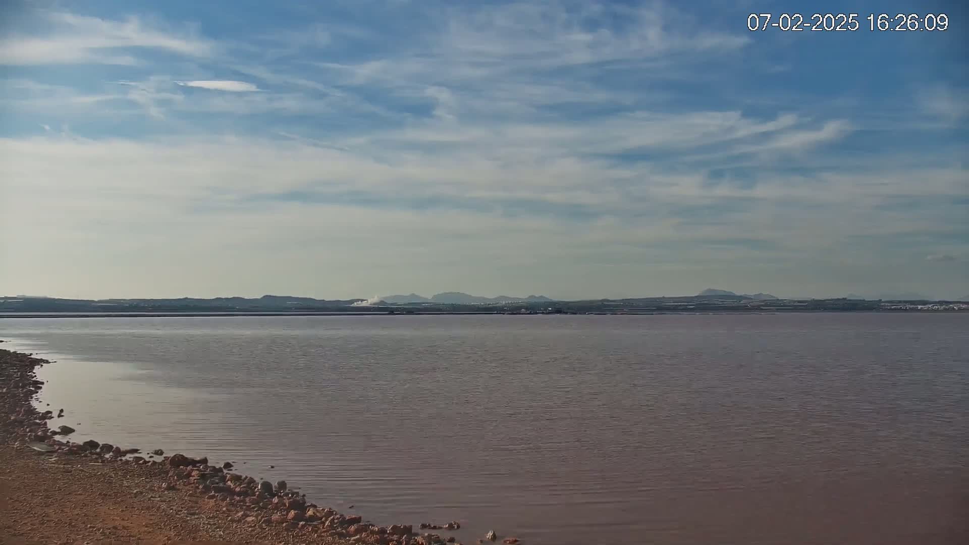 Torrevieja Rosa Lake (Lago Rosa) Live Cam - Torrevieja, Alicante, Valencia, Spain