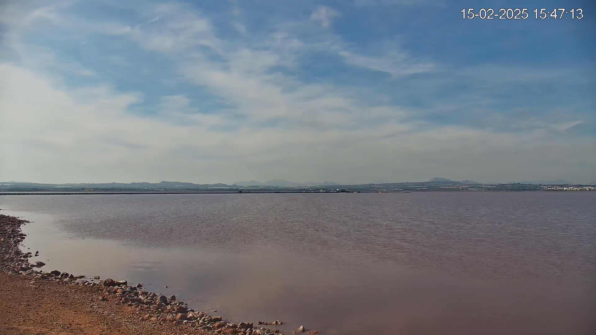 Torrevieja Rosa Lake (Lago Rosa) Live Cam - Torrevieja, Alicante, Valencia, Spain