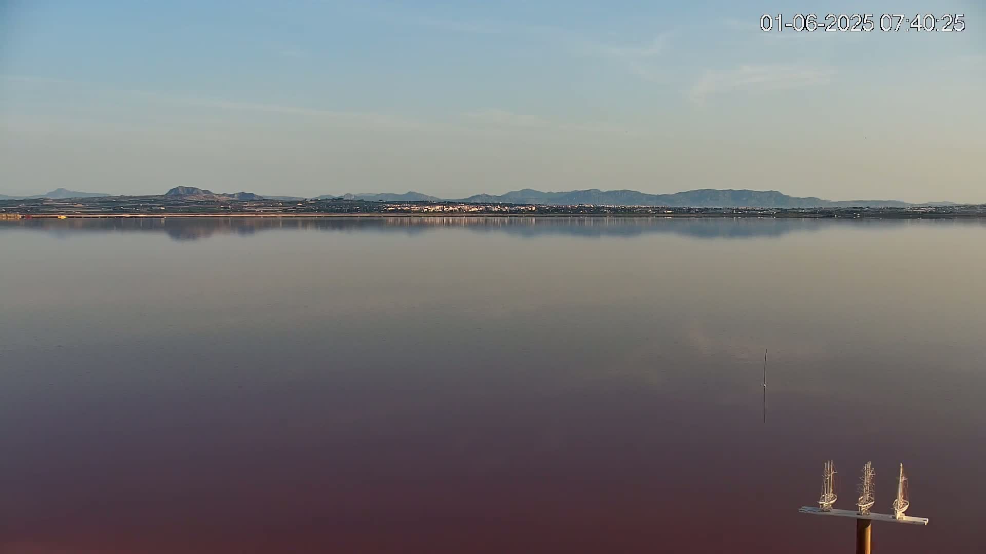 Torrevieja Rosa Lake (Lago Rosa) Live Cam - Torrevieja, Alicante, Valencia, Spain