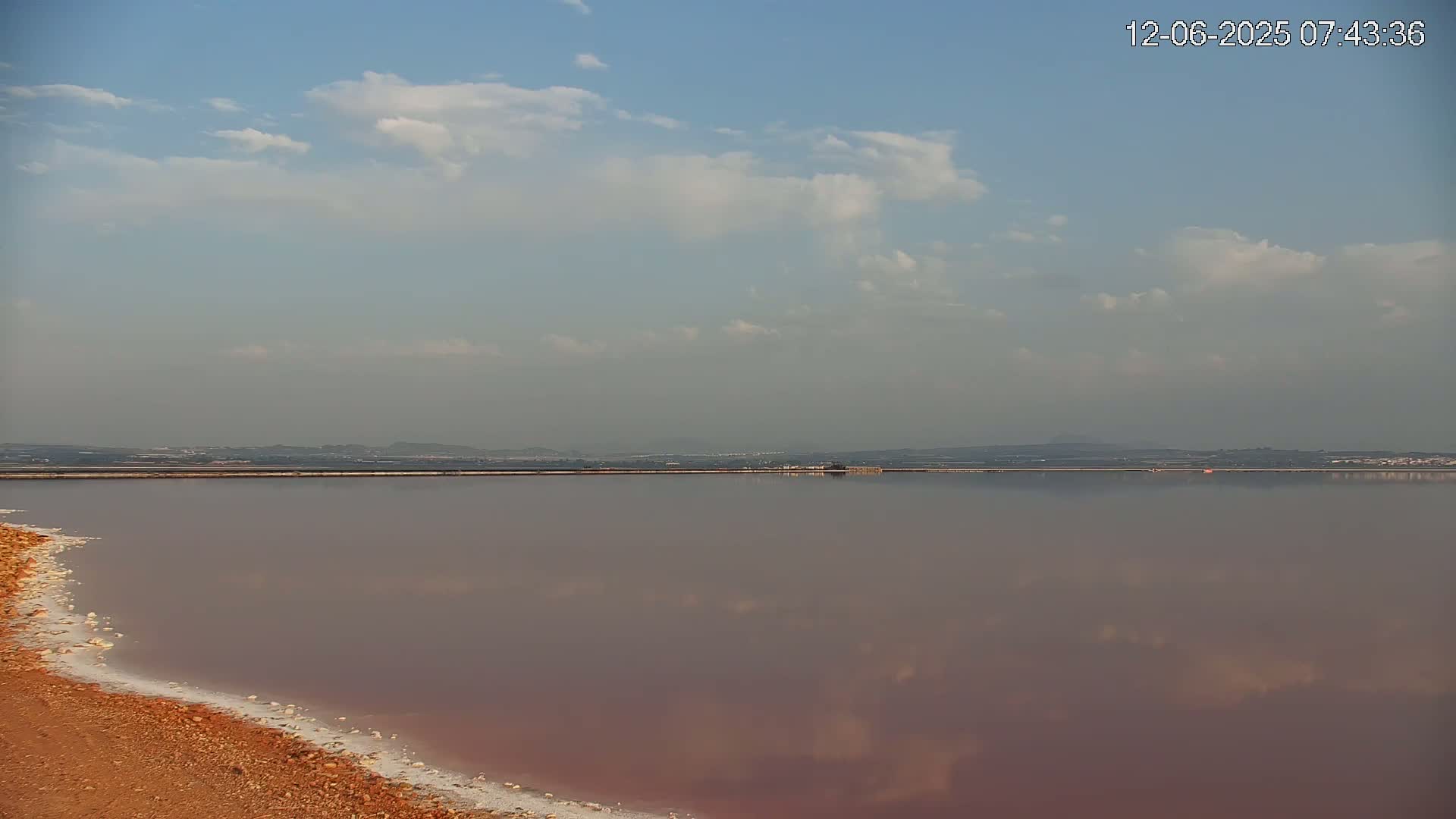 Torrevieja Rosa Lake (Lago Rosa) Live Cam - Torrevieja, Alicante, Valencia, Spain