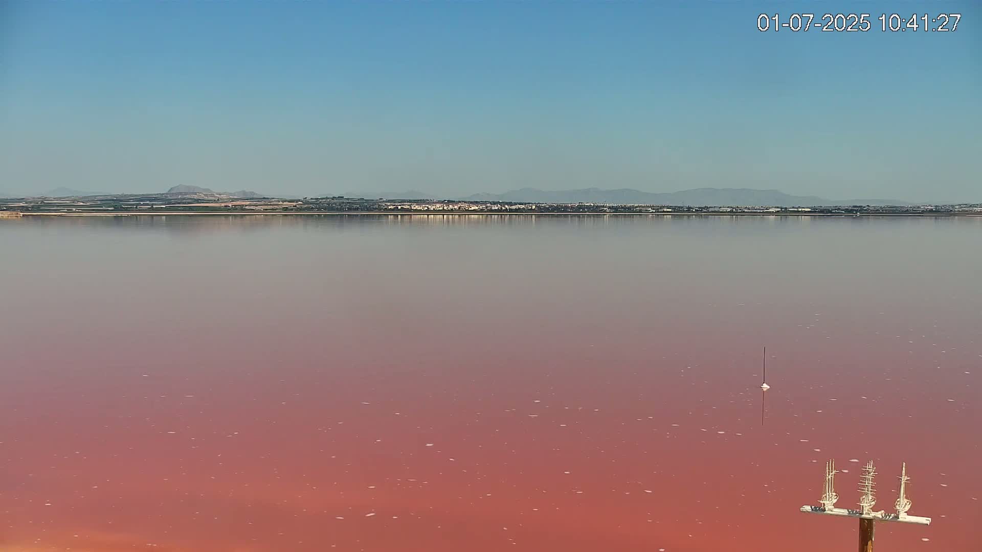 Torrevieja Rosa Lake (Lago Rosa) Live Cam - Torrevieja, Alicante, Valencia, Spain