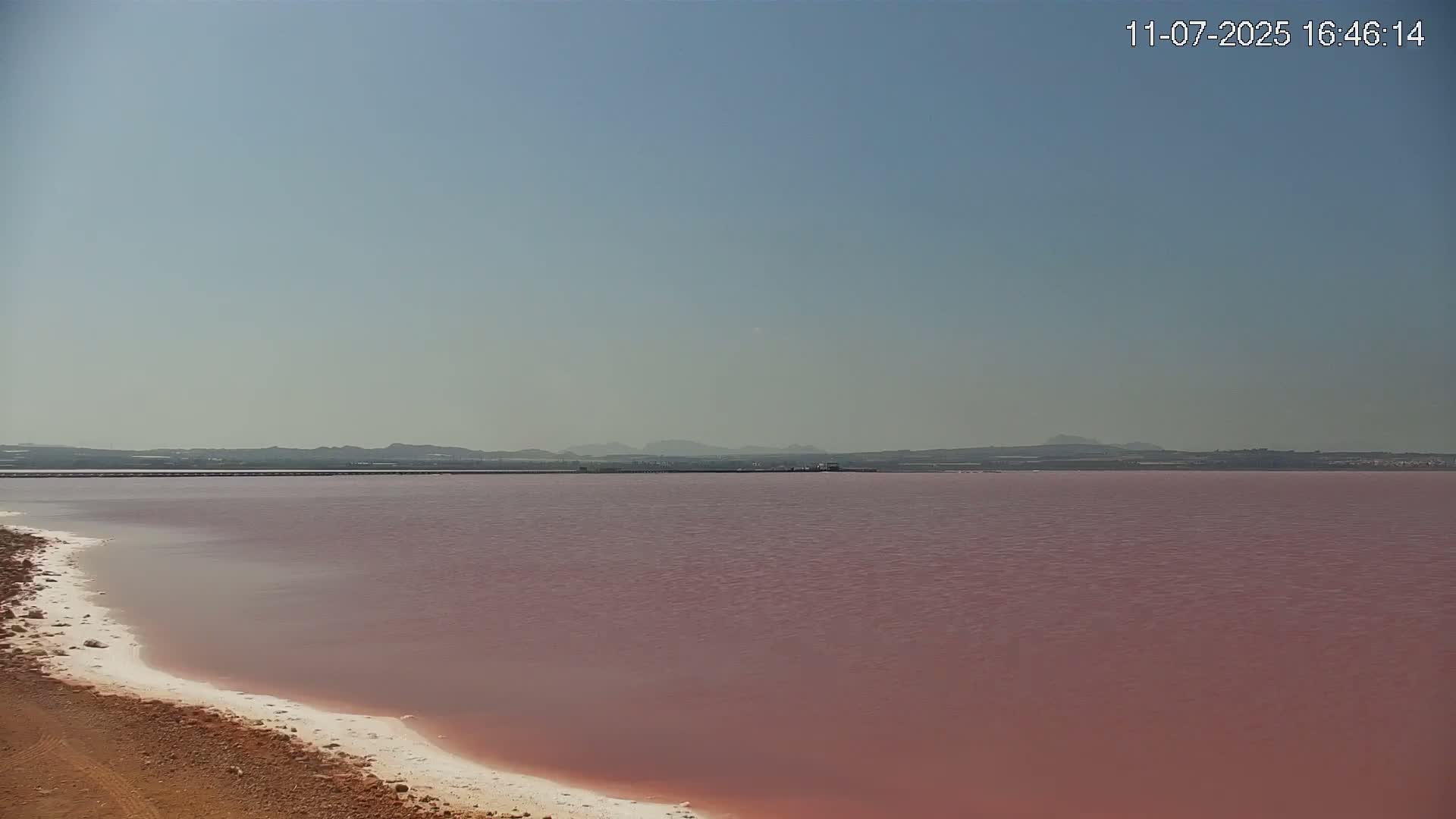 Torrevieja Rosa Lake (Lago Rosa) Live Cam - Torrevieja, Alicante, Valencia, Spain