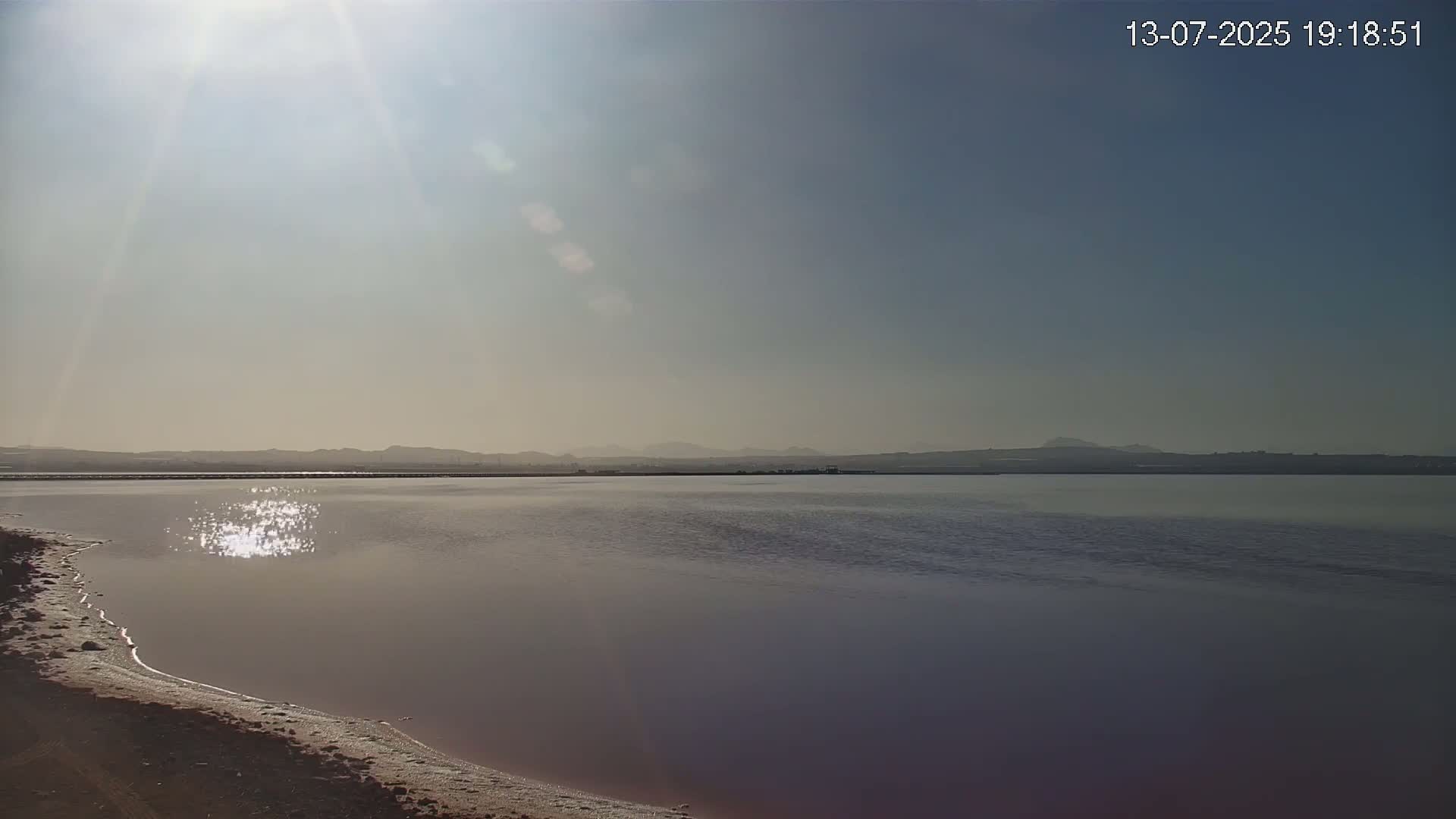 Torrevieja Rosa Lake (Lago Rosa) Live Cam - Torrevieja, Alicante, Valencia, Spain
