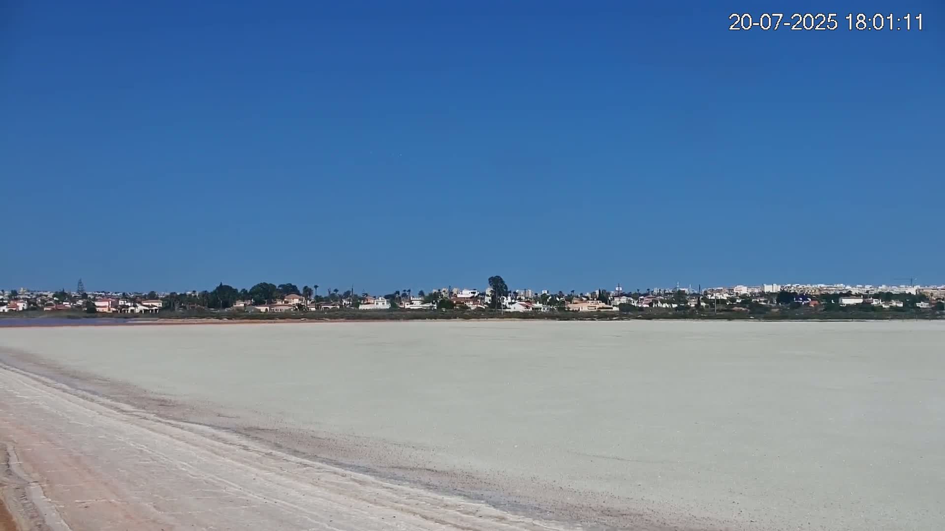 Torrevieja Rosa Lake (Lago Rosa) Live Cam - Torrevieja, Alicante, Valencia, Spain