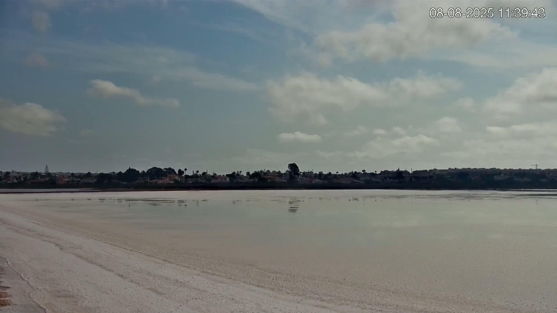 Torrevieja Rosa Lake (Lago Rosa) Live Cam - Torrevieja, Alicante, Valencia, Spain