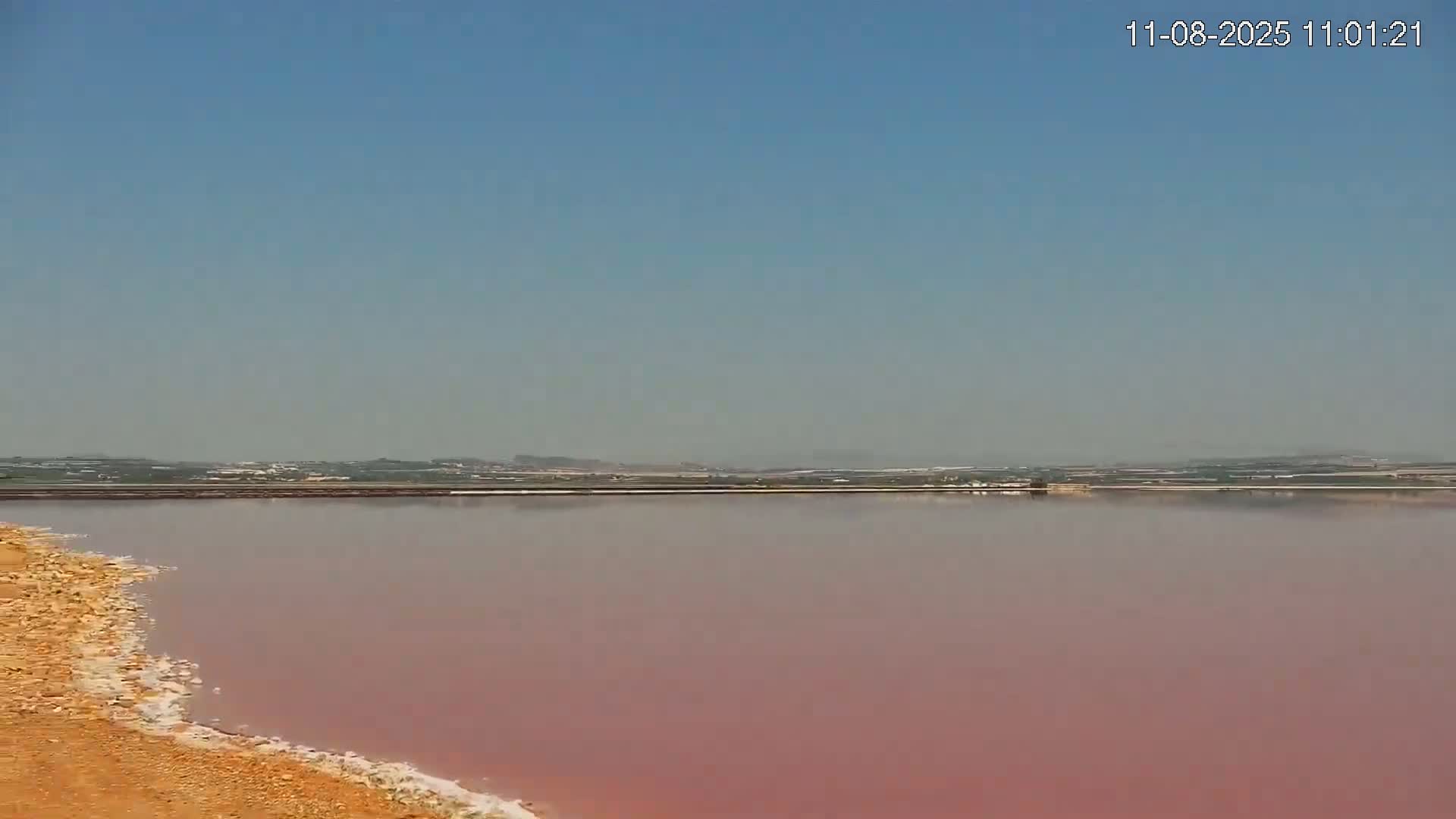 Torrevieja Rosa Lake (Lago Rosa) Live Cam - Torrevieja, Alicante, Valencia, Spain