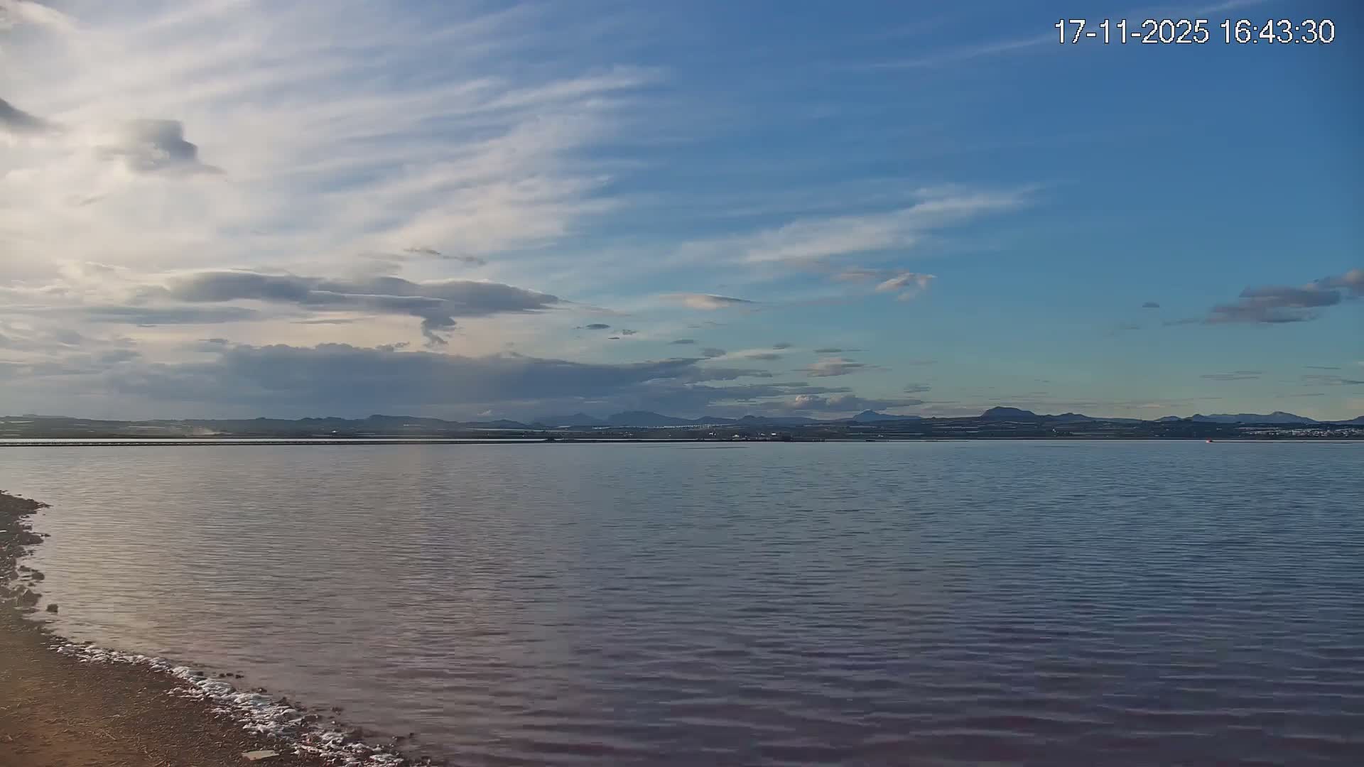 Torrevieja Rosa Lake (Lago Rosa) Live Cam - Torrevieja, Alicante, Valencia, Spain