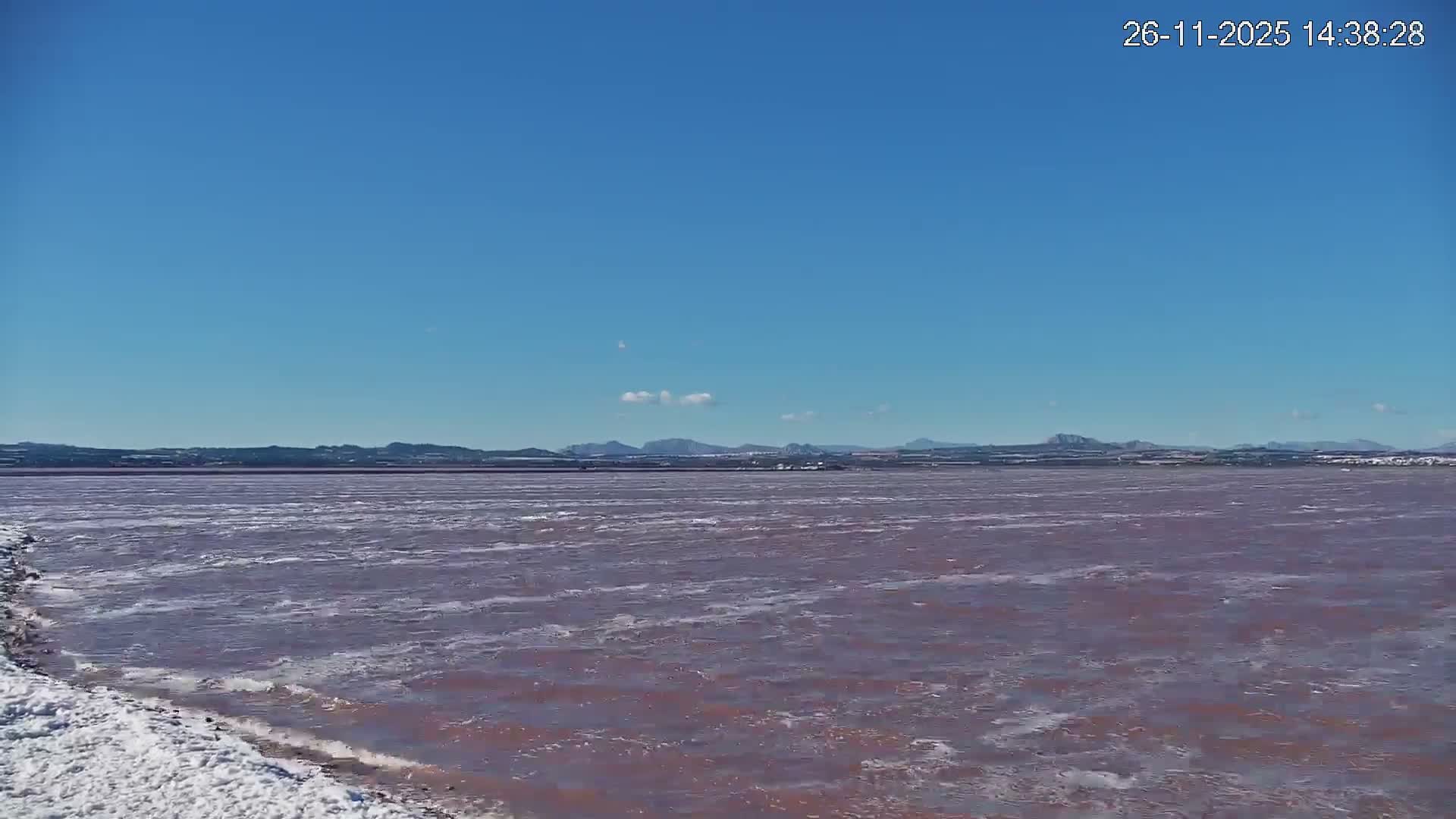 Torrevieja Rosa Lake (Lago Rosa) Live Cam - Torrevieja, Alicante, Valencia, Spain
