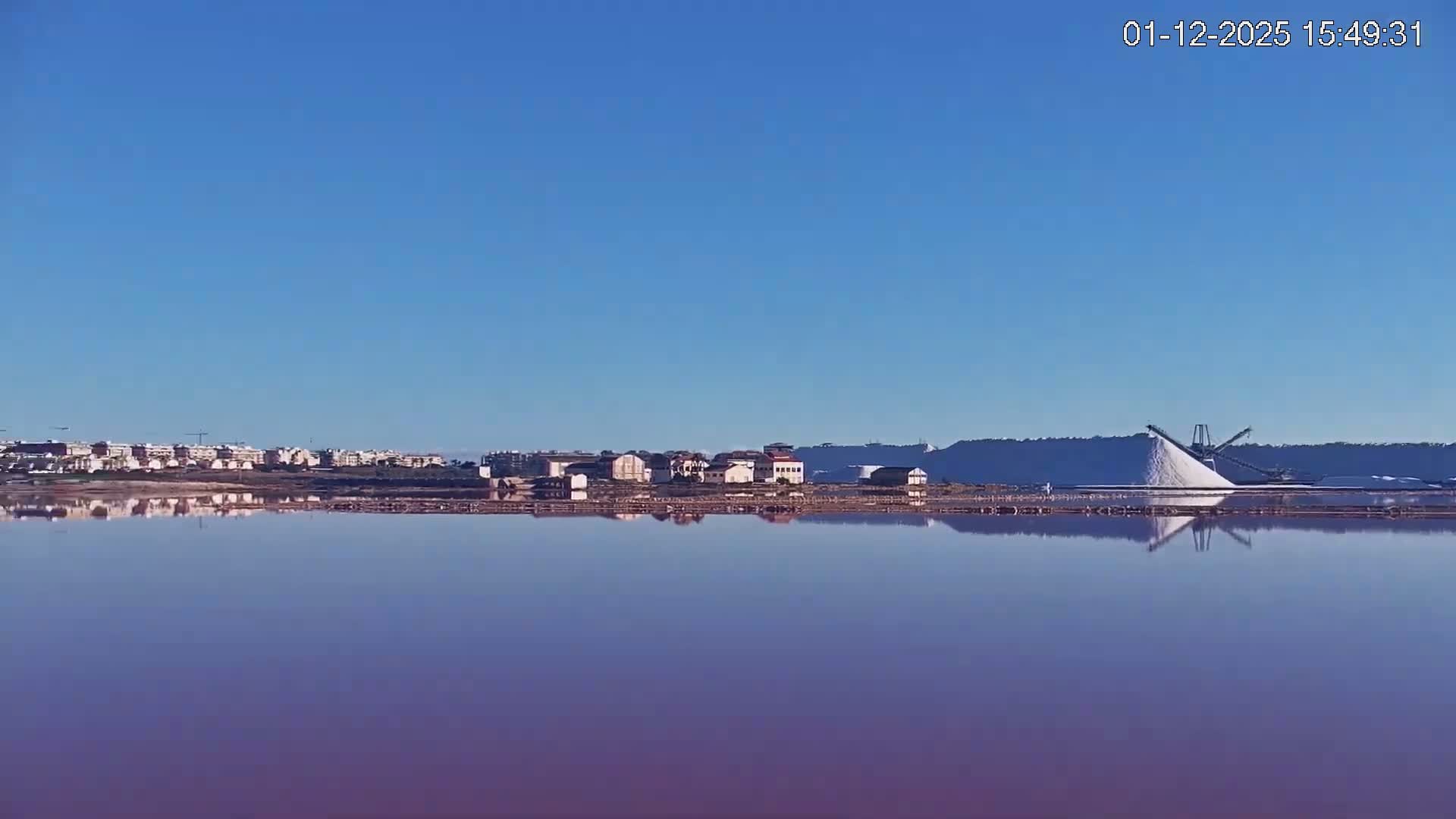 Torrevieja Rosa Lake (Lago Rosa) Live Cam - Torrevieja, Alicante, Valencia, Spain