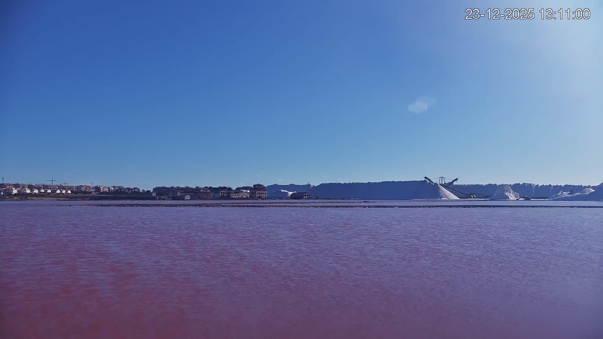 Torrevieja Rosa Lake (Lago Rosa) Live Cam - Torrevieja, Alicante, Valencia, Spain
