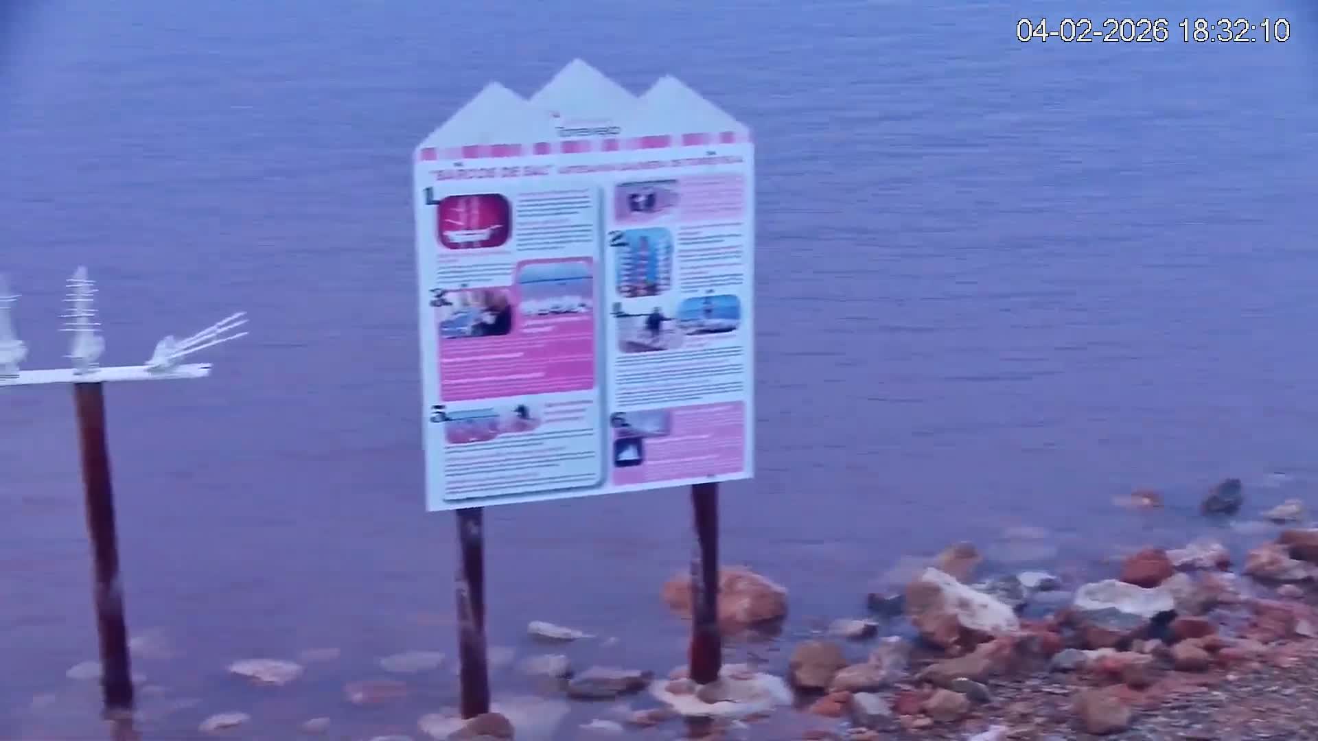 Torrevieja Rosa Lake (Lago Rosa) Live Cam - Torrevieja, Alicante, Valencia, Spain
