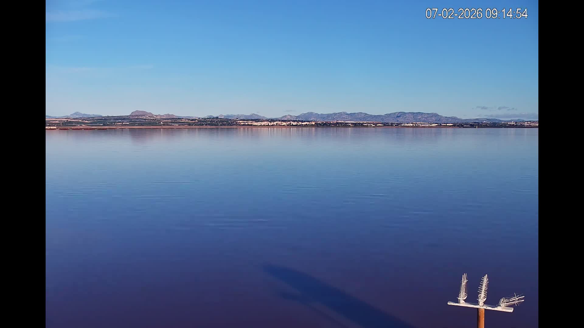 Torrevieja Rosa Lake (Lago Rosa) Live Cam - Torrevieja, Alicante, Valencia, Spain