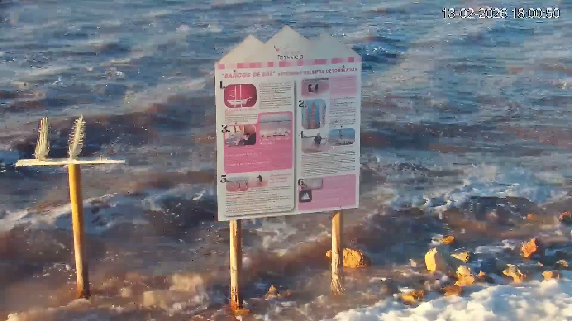 Torrevieja Rosa Lake (Lago Rosa) Live Cam - Torrevieja, Alicante, Valencia, Spain