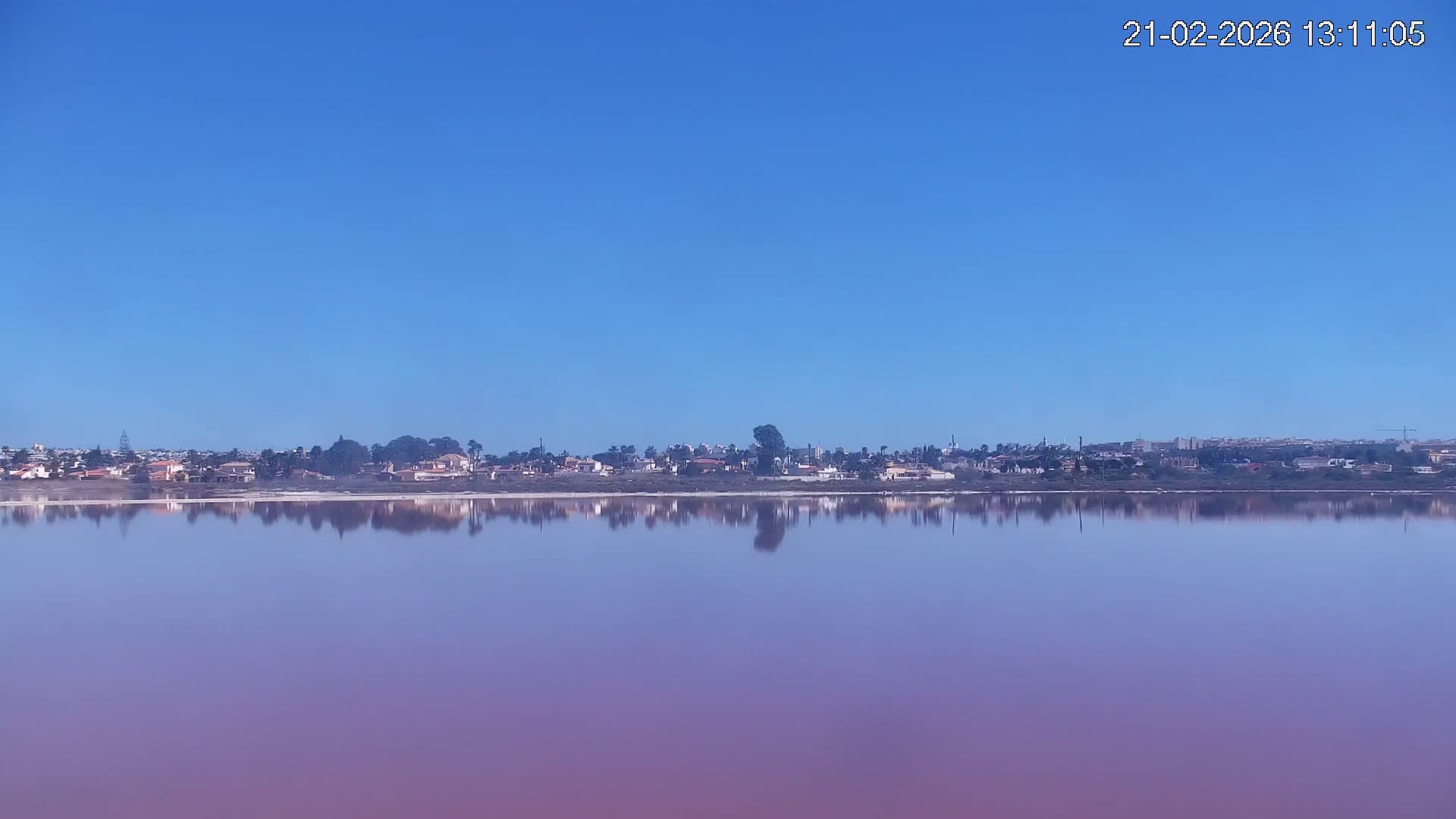 Torrevieja Rosa Lake (Lago Rosa) Live Cam - Torrevieja, Alicante, Valencia, Spain