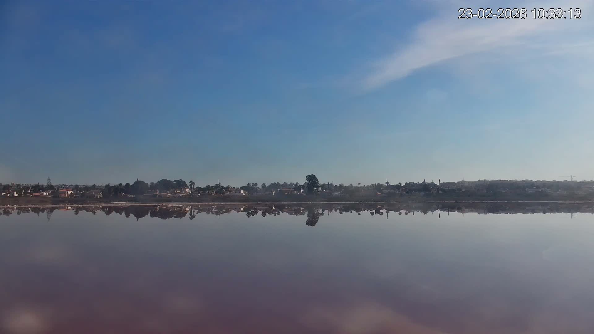 Torrevieja Rosa Lake (Lago Rosa) Live Cam - Torrevieja, Alicante, Valencia, Spain