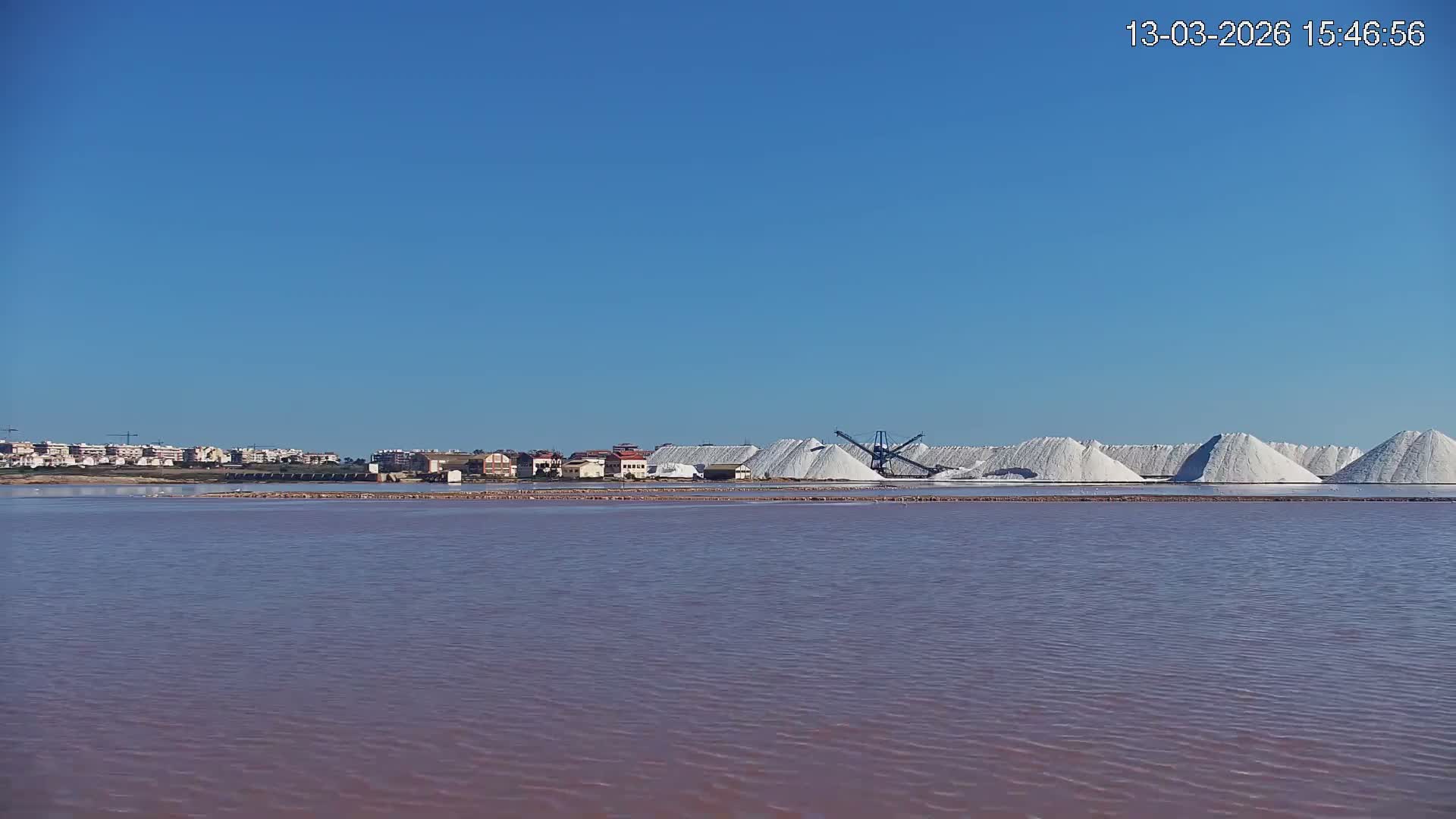 Torrevieja Rosa Lake (Lago Rosa) Live Cam - Torrevieja, Alicante, Valencia, Spain