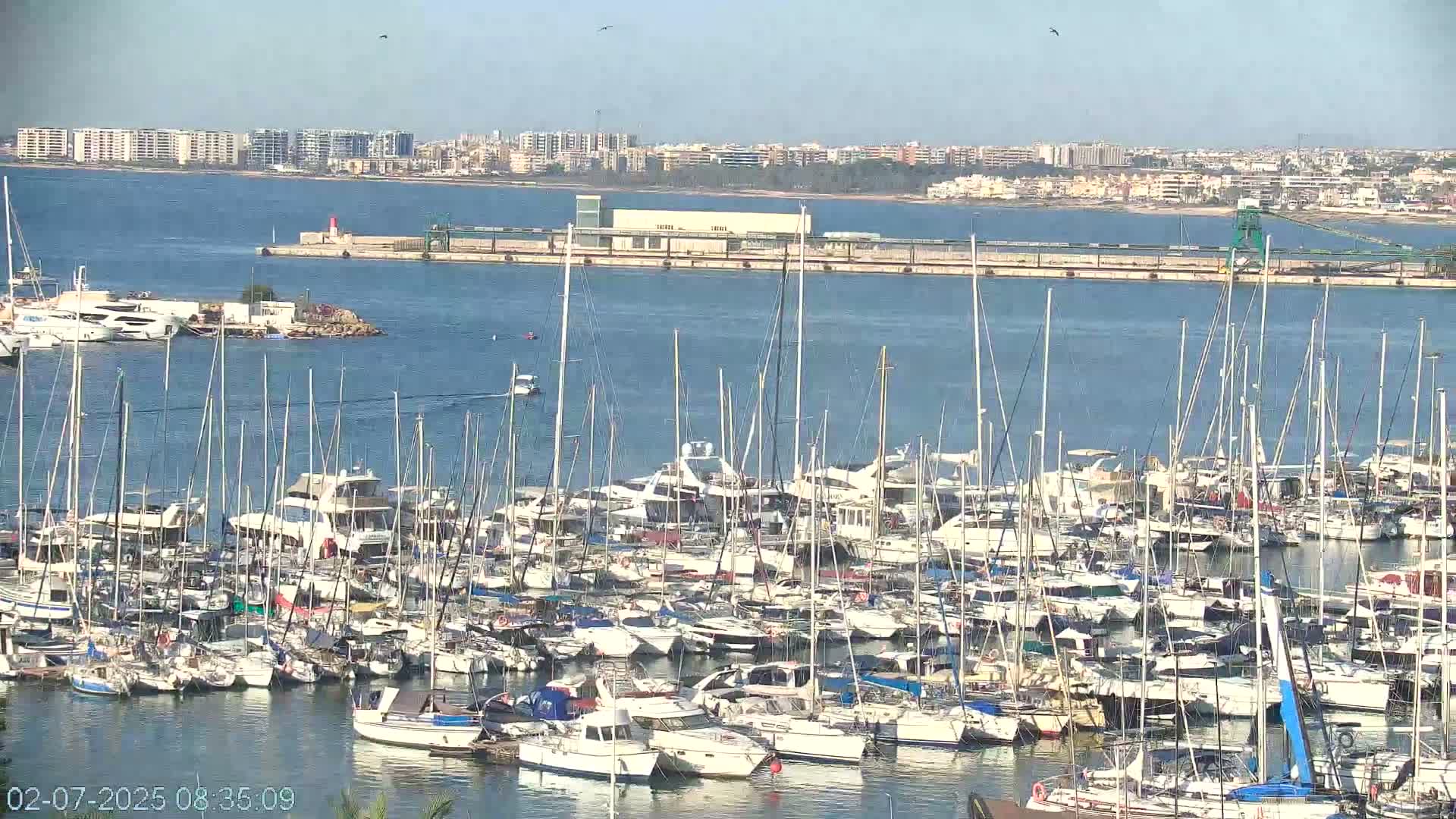 Torre de la Horadada Port Live Cam - Alicante, Valencia, Spain