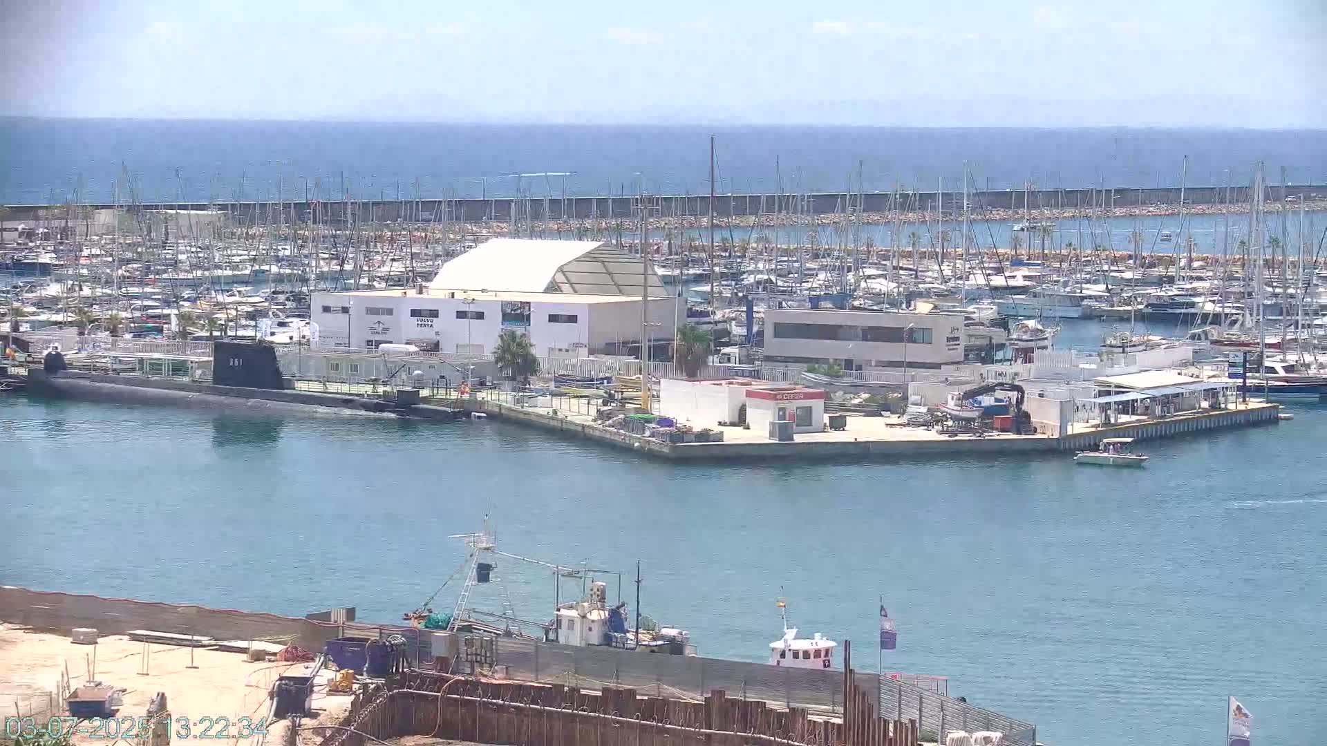 Torre de la Horadada Port Live Cam - Alicante, Valencia, Spain