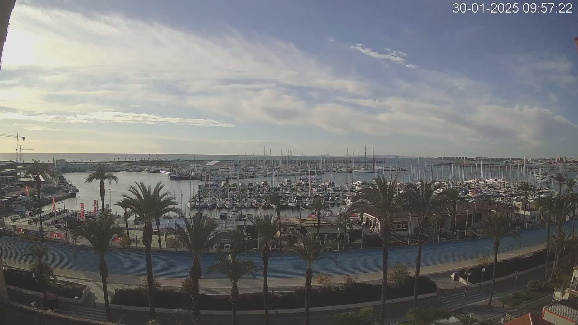 Torrevieja Port Live Cam - Alicante, Valencia, Spain