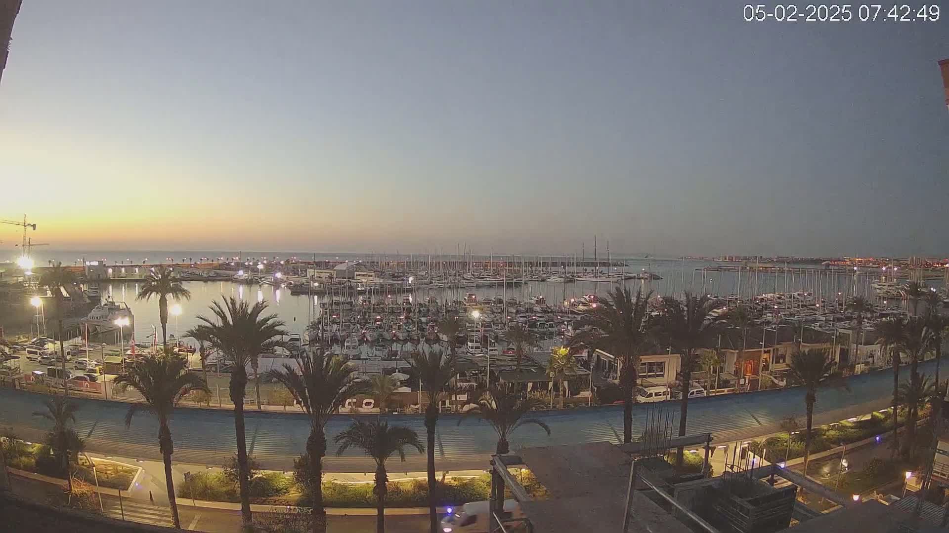Torrevieja Port Live Cam - Alicante, Valencia, Spain