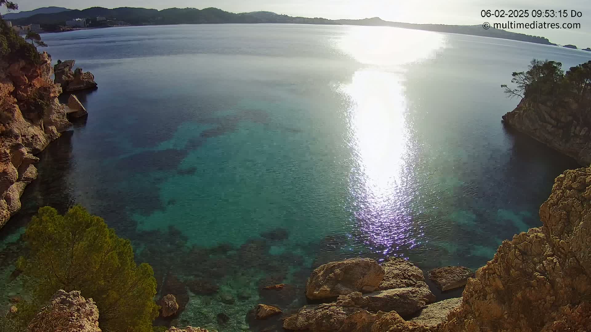 Mallorca Cala Fornells Bay  Live Cam - Balearic Islands, Spain