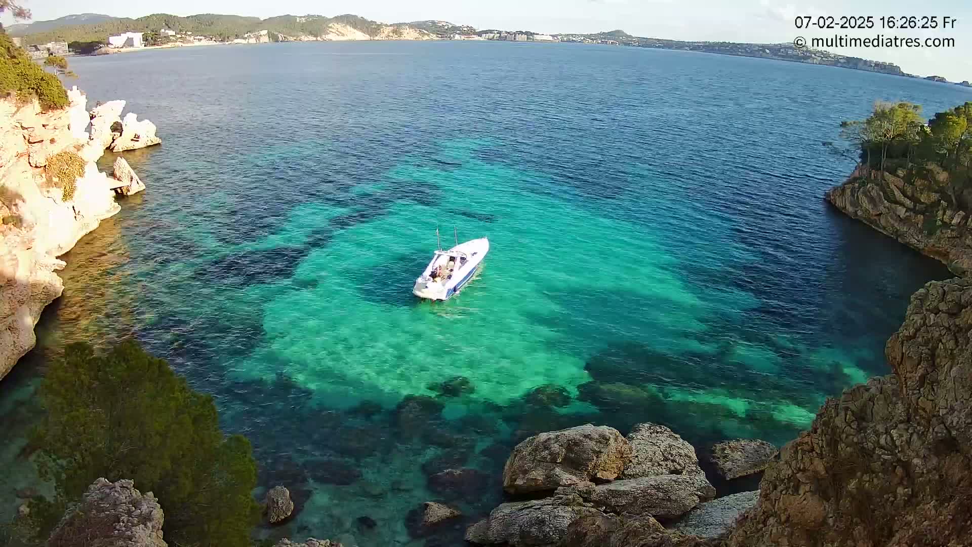 Mallorca Cala Fornells Bay  Live Cam - Balearic Islands, Spain
