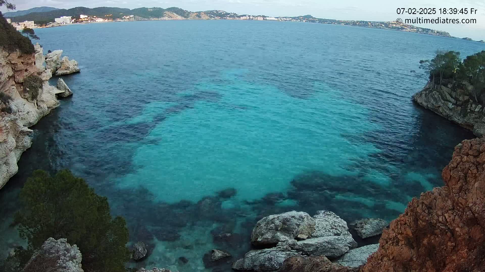 Mallorca Cala Fornells Bay  Live Cam - Balearic Islands, Spain