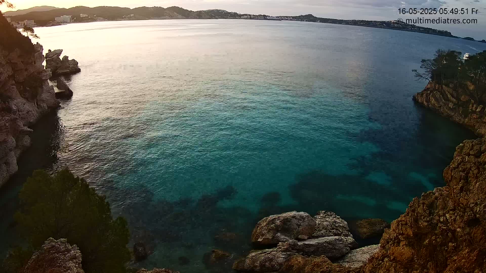 Mallorca Cala Fornells Bay  Live Cam - Balearic Islands, Spain