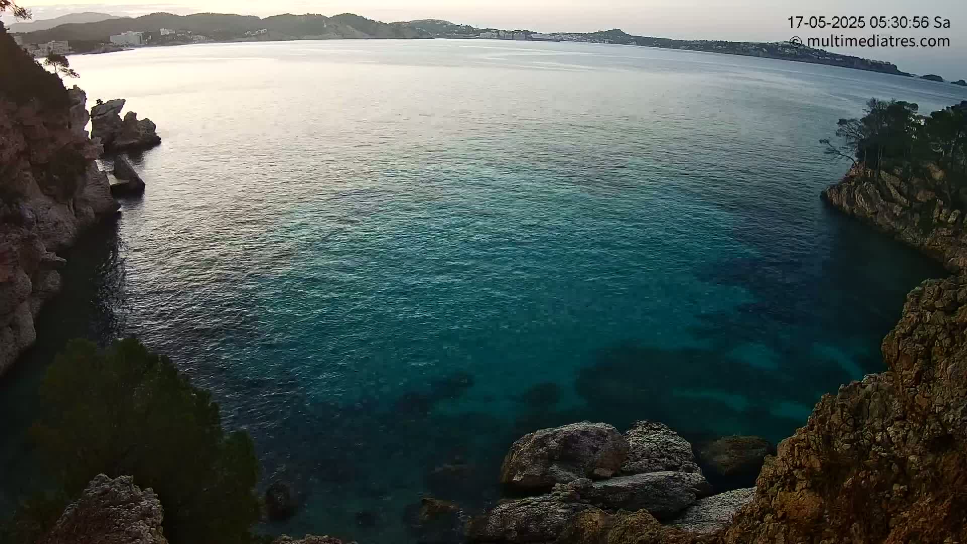 Mallorca Cala Fornells Bay  Live Cam - Balearic Islands, Spain