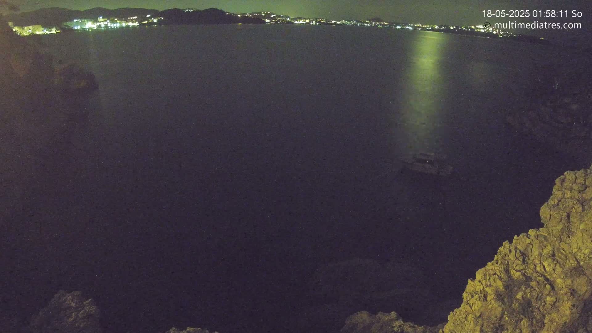 Mallorca Cala Fornells Bay  Live Cam - Balearic Islands, Spain