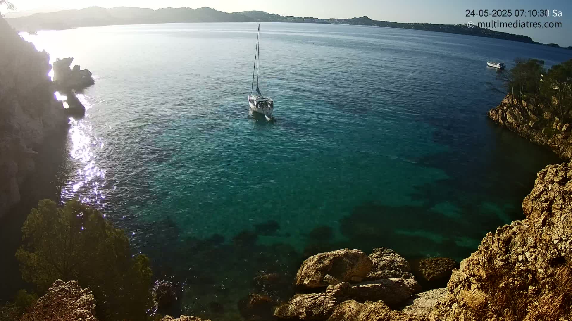 Mallorca Cala Fornells Bay  Live Cam - Balearic Islands, Spain