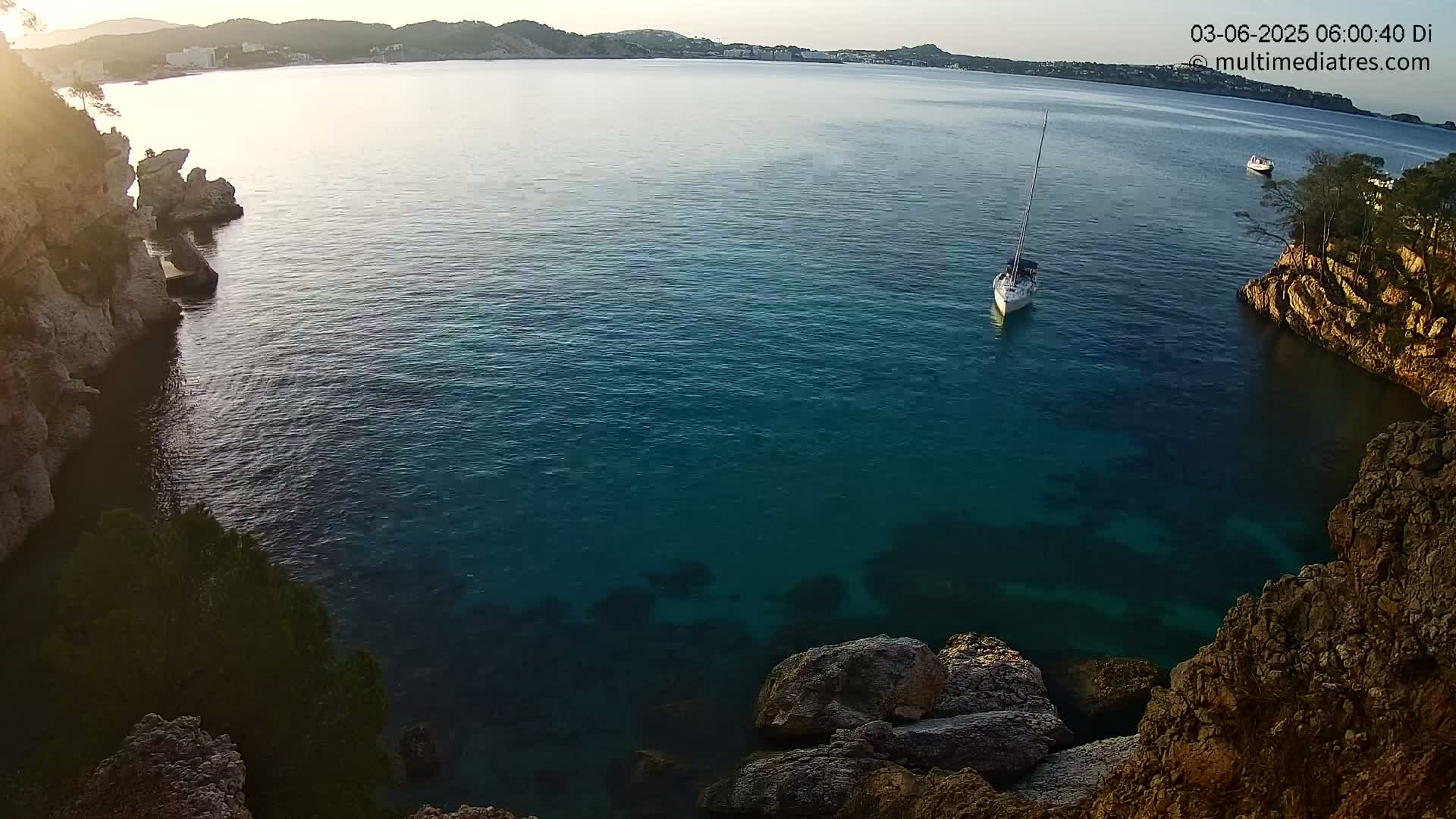 Mallorca Cala Fornells Bay  Live Cam - Balearic Islands, Spain