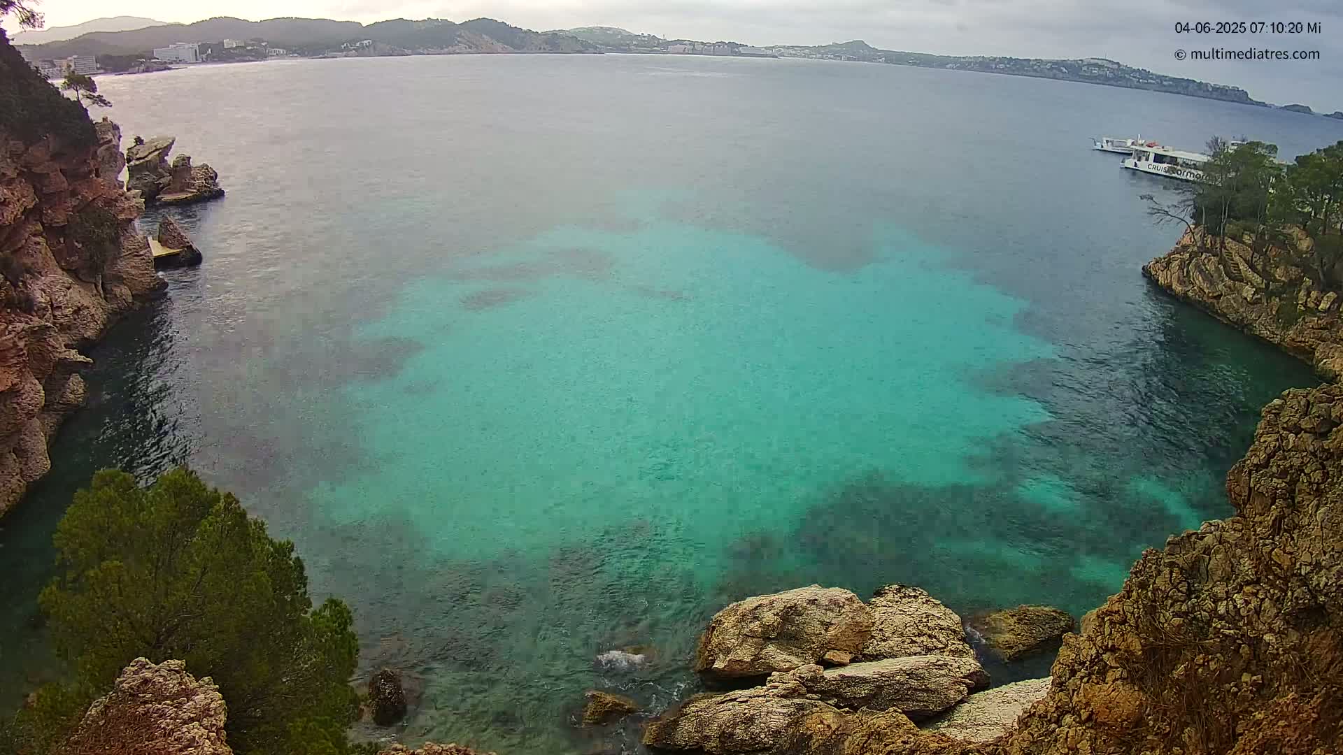 Mallorca Cala Fornells Bay  Live Cam - Balearic Islands, Spain
