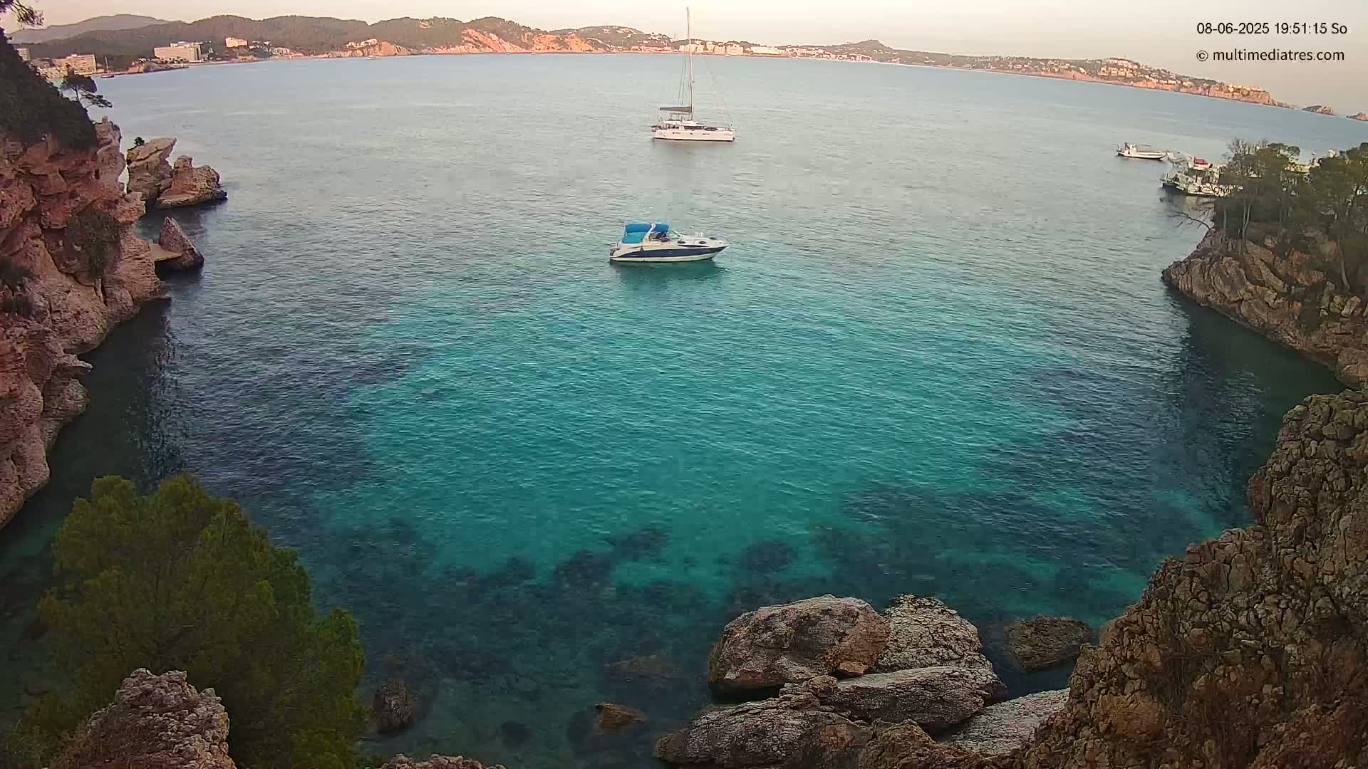 Mallorca Cala Fornells Bay  Live Cam - Balearic Islands, Spain