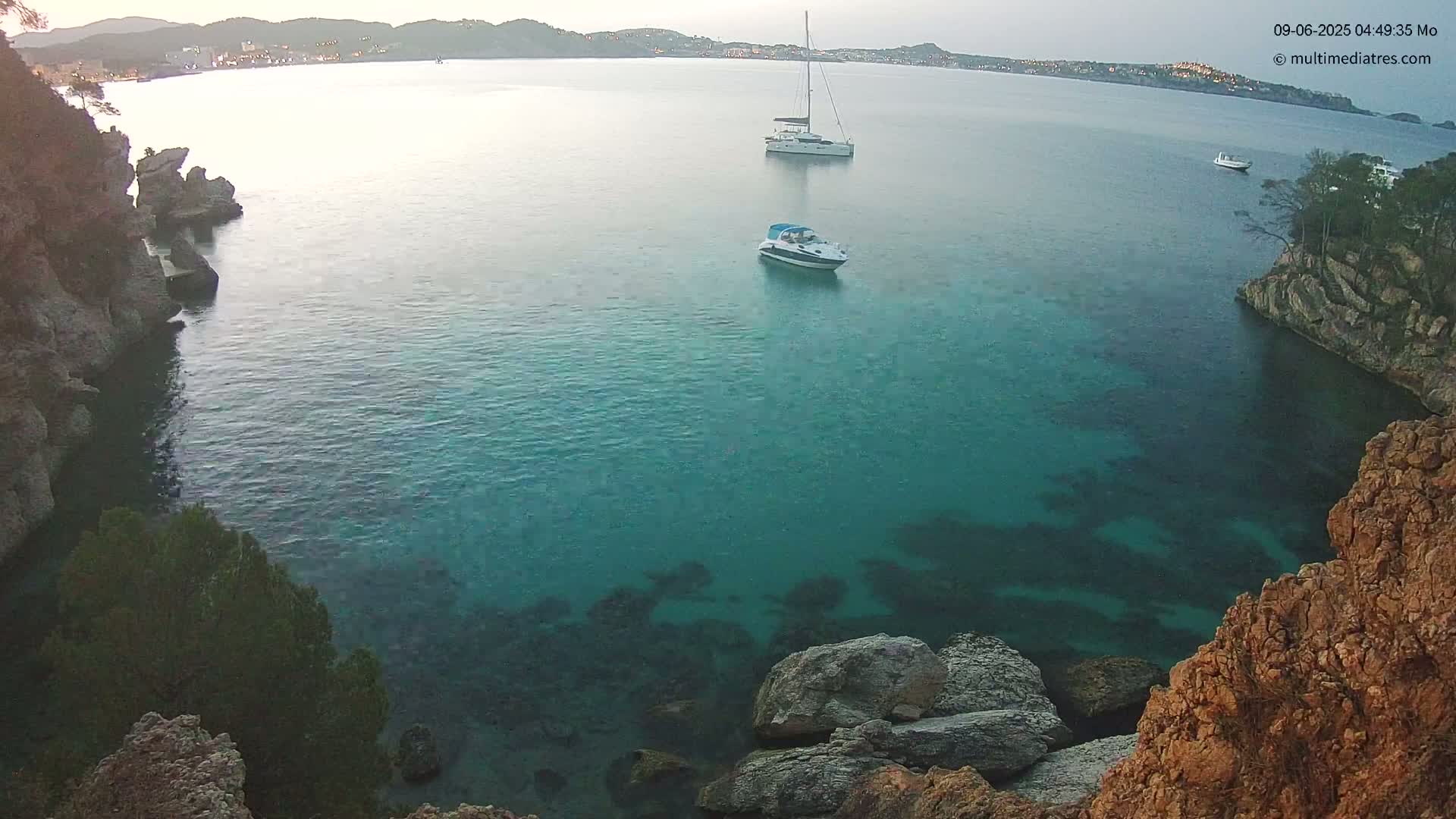 Mallorca Cala Fornells Bay  Live Cam - Balearic Islands, Spain